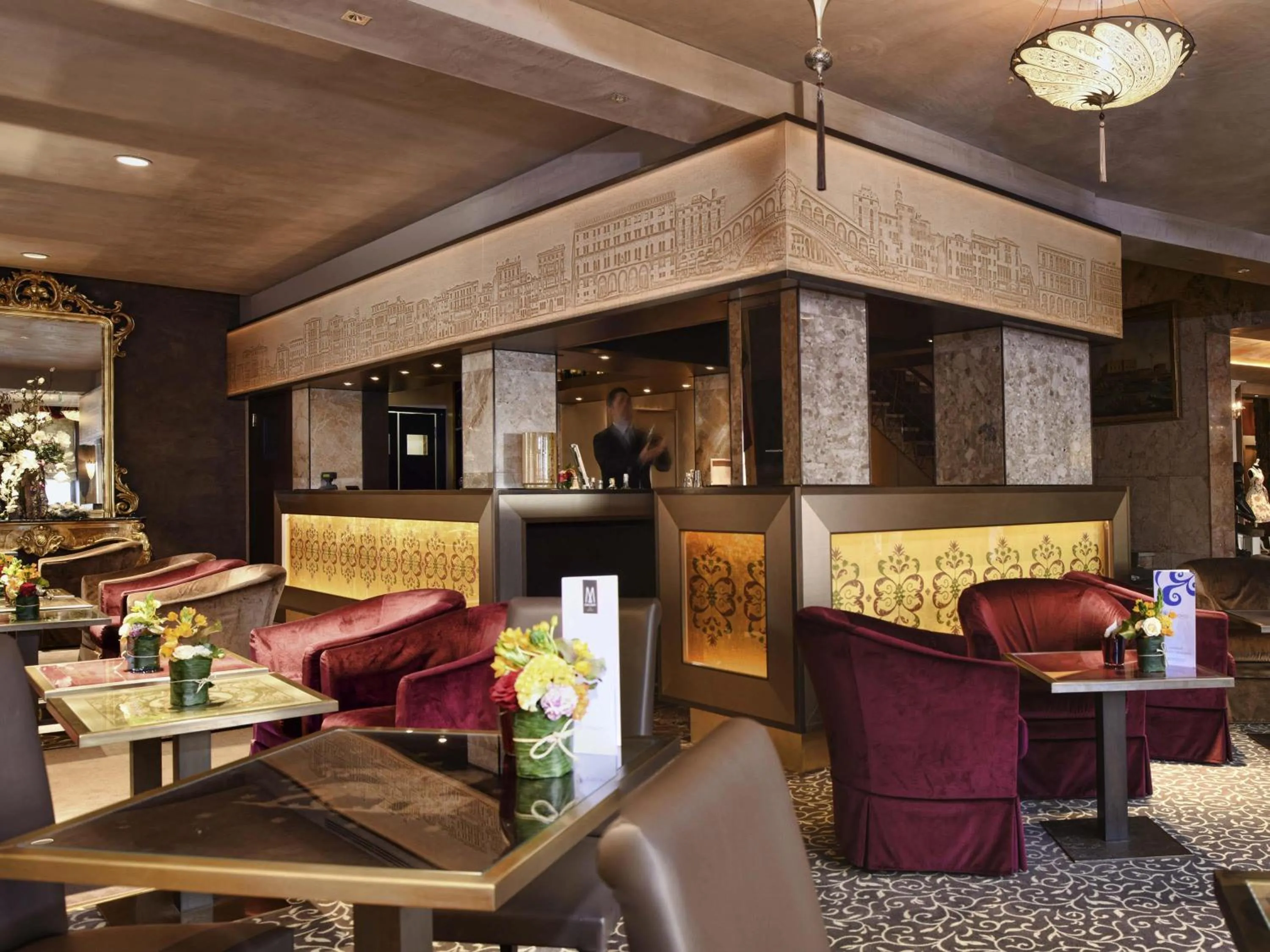 Lounge or bar in Papadopoli Hotel Venezia - MGallery Collection