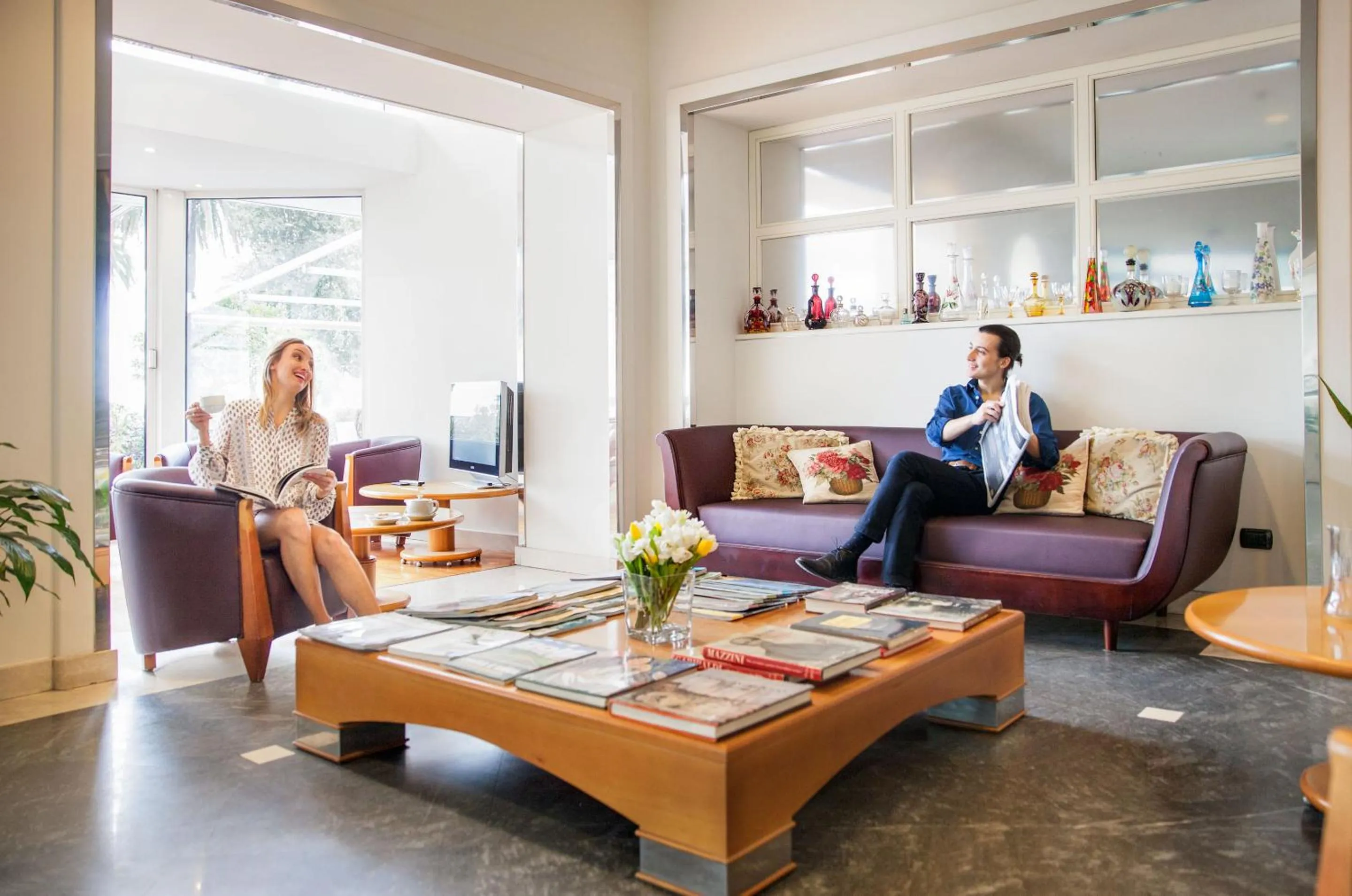 Lobby or reception in Hotel Riviera