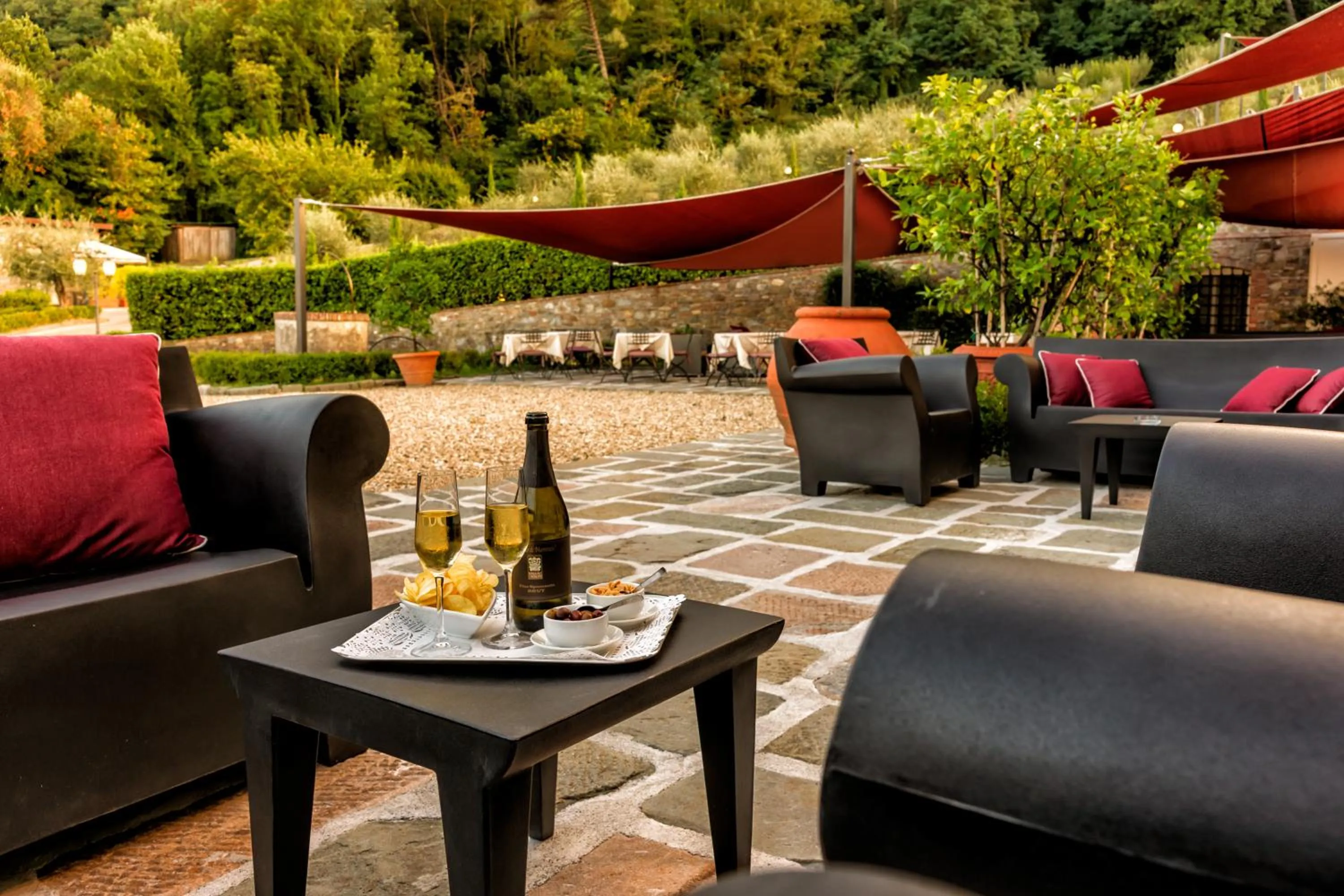 Balcony/Terrace in Hotel Villa Volpi