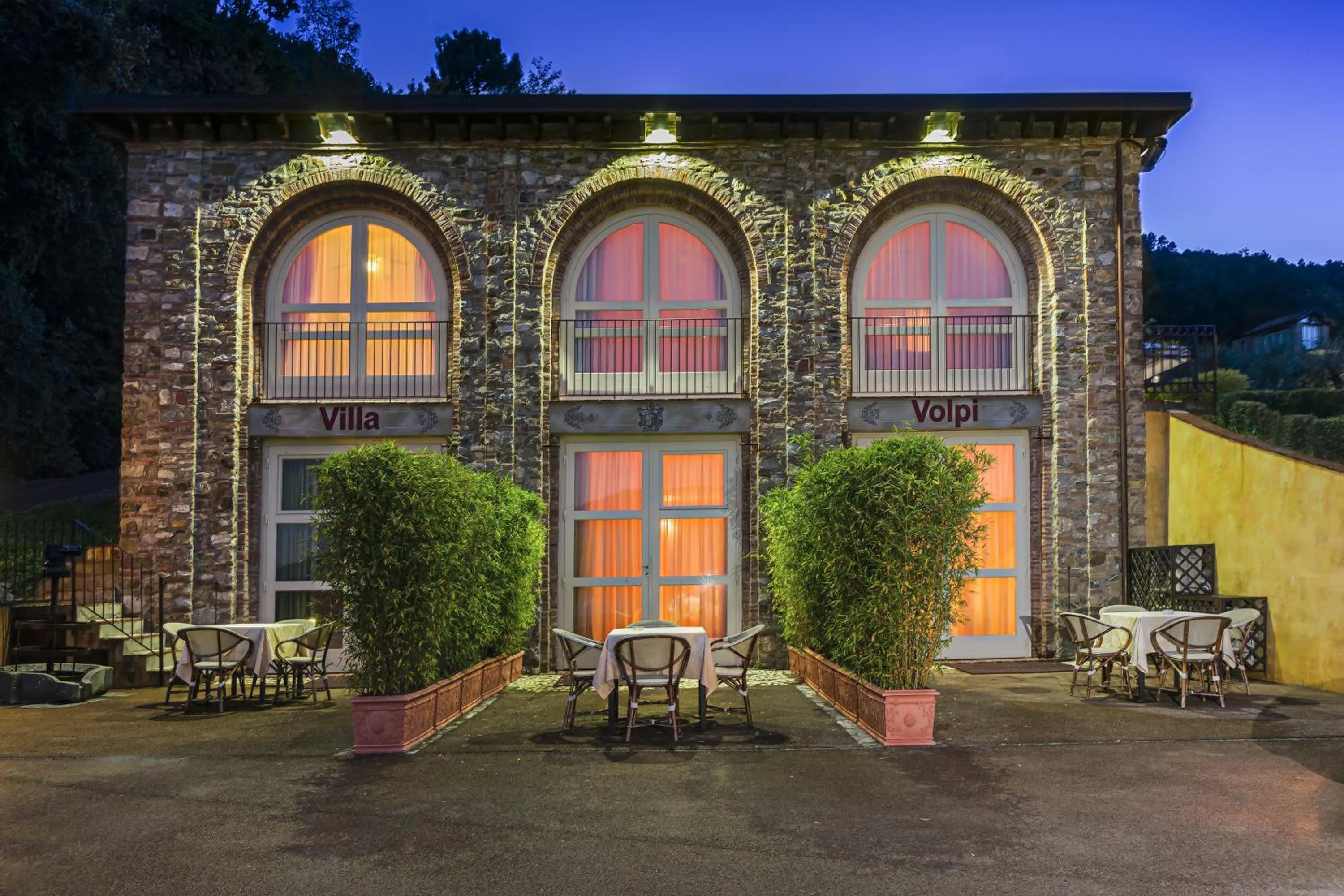 Facade/entrance in Hotel Villa Volpi