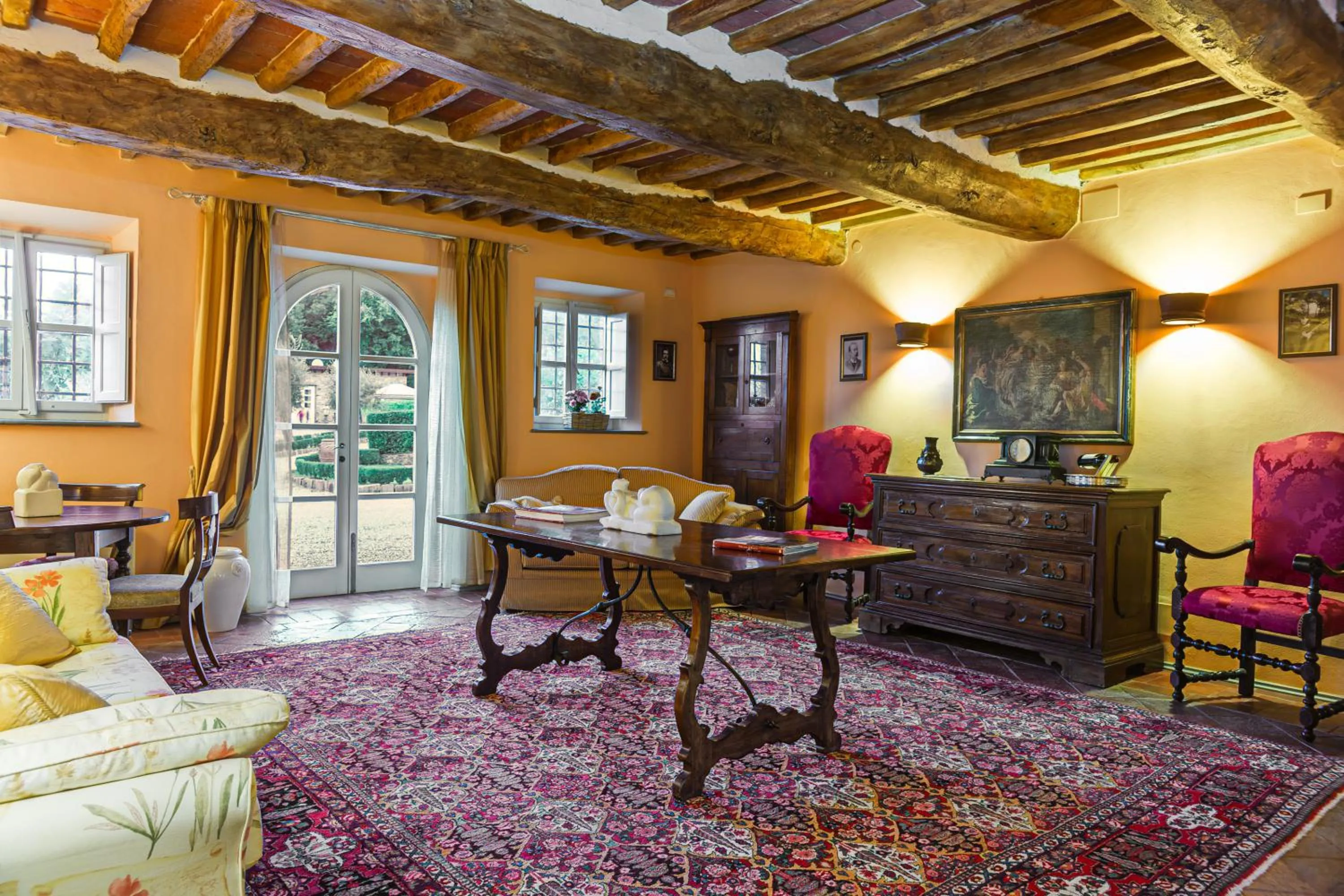 Lobby or reception in Hotel Villa Volpi