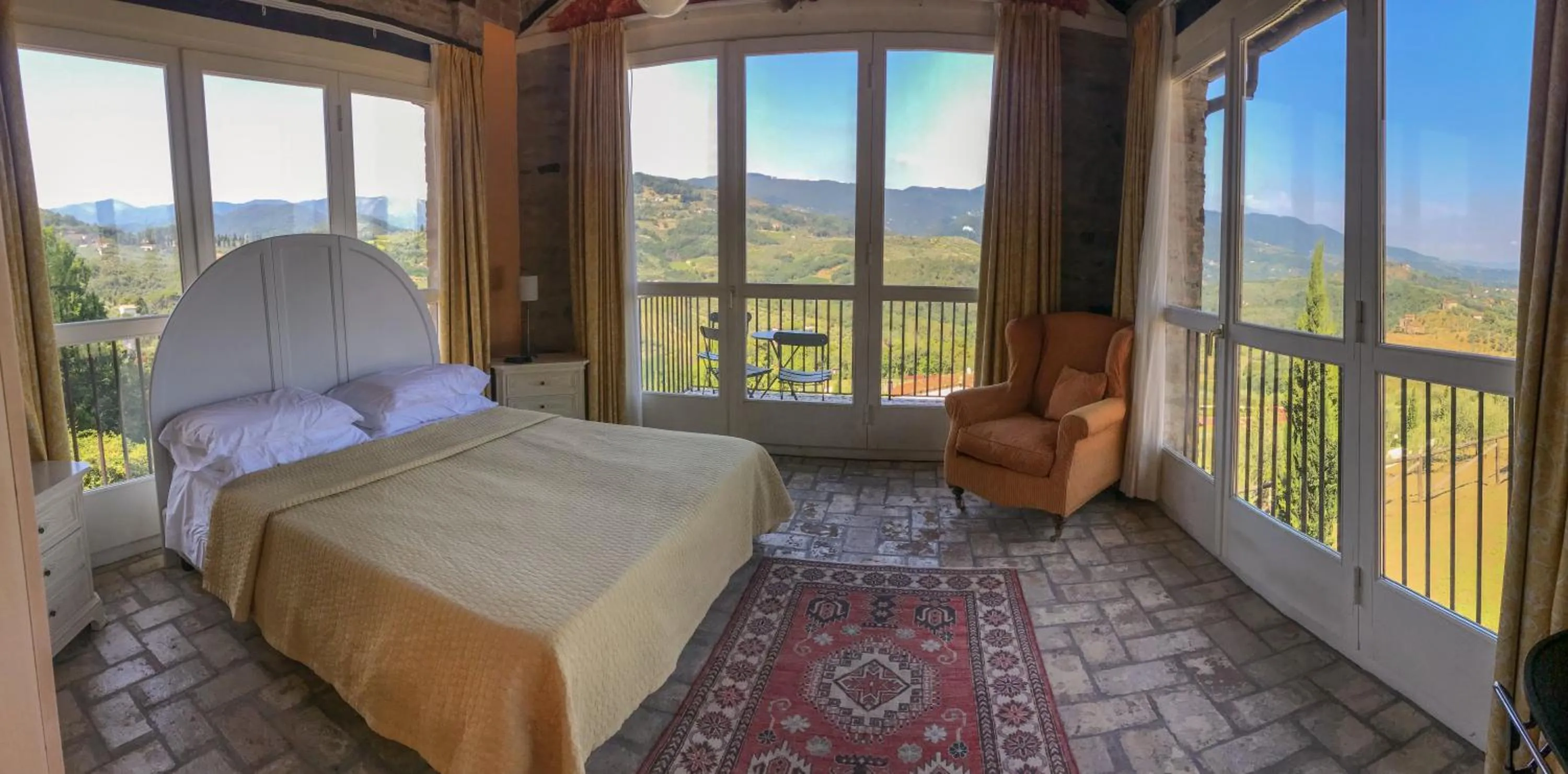 Balcony/Terrace in Hotel Villa Volpi