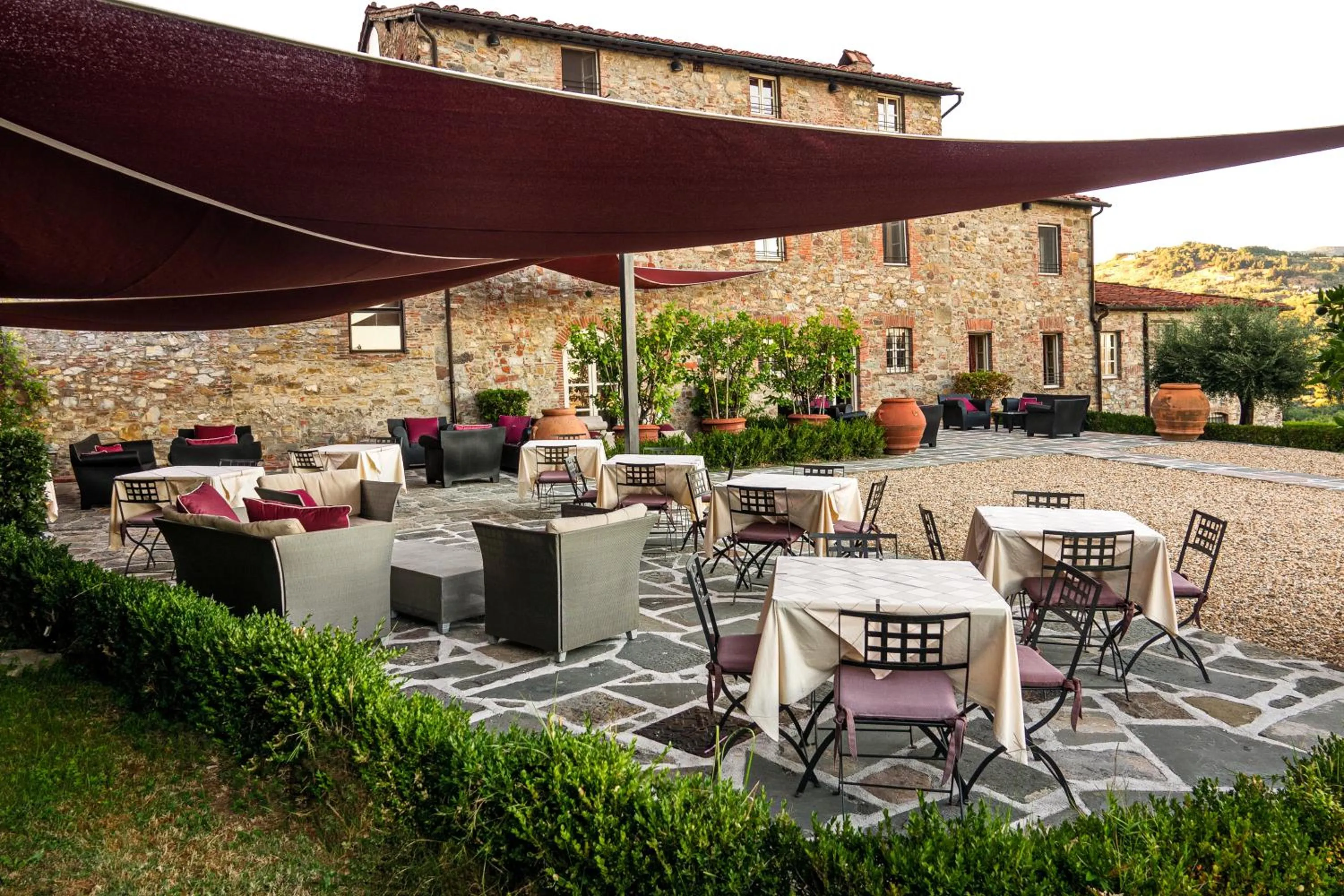 Balcony/Terrace in Hotel Villa Volpi
