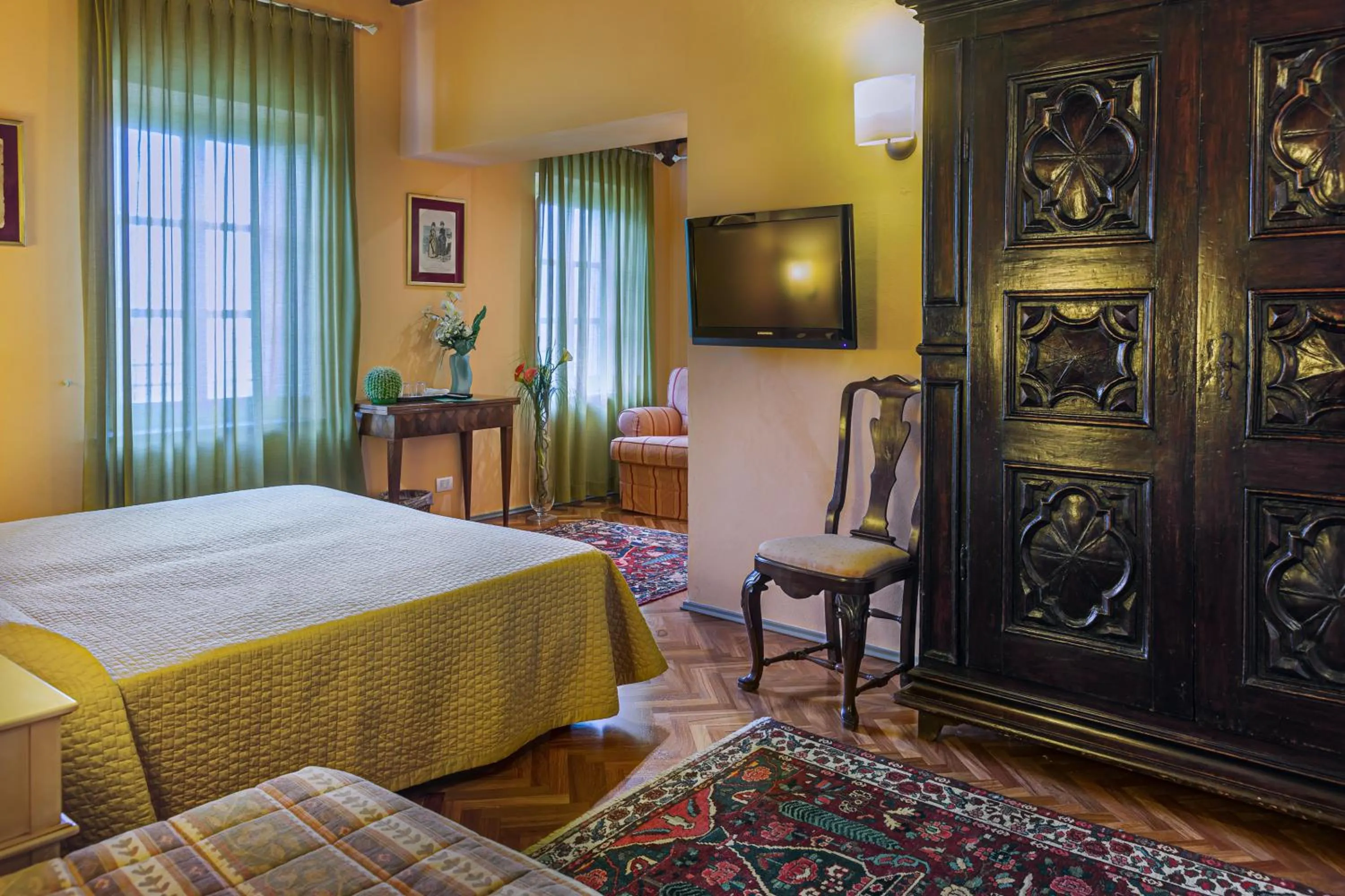 Bedroom in Hotel Villa Volpi