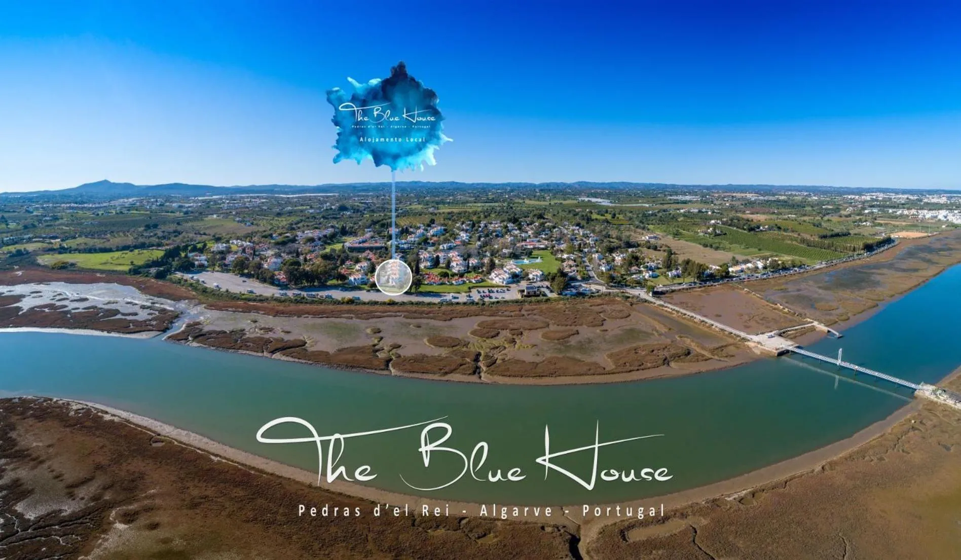 Location in The Blue House, Pedras D'el Rei, Tavira