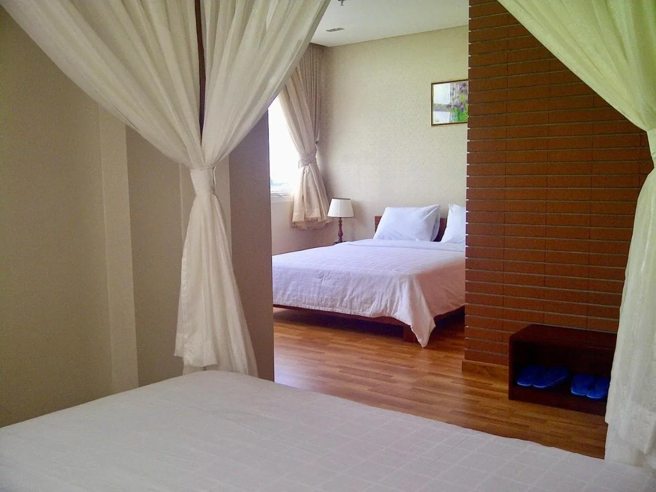 Bed in Anh Dao Mekong Hotel