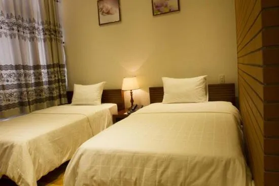 Bed in Anh Dao Mekong Hotel