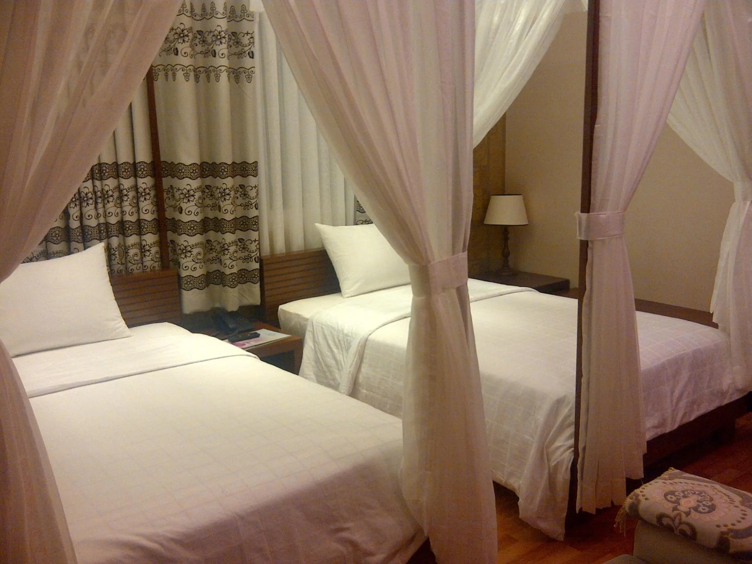 Bed in Anh Dao Mekong Hotel