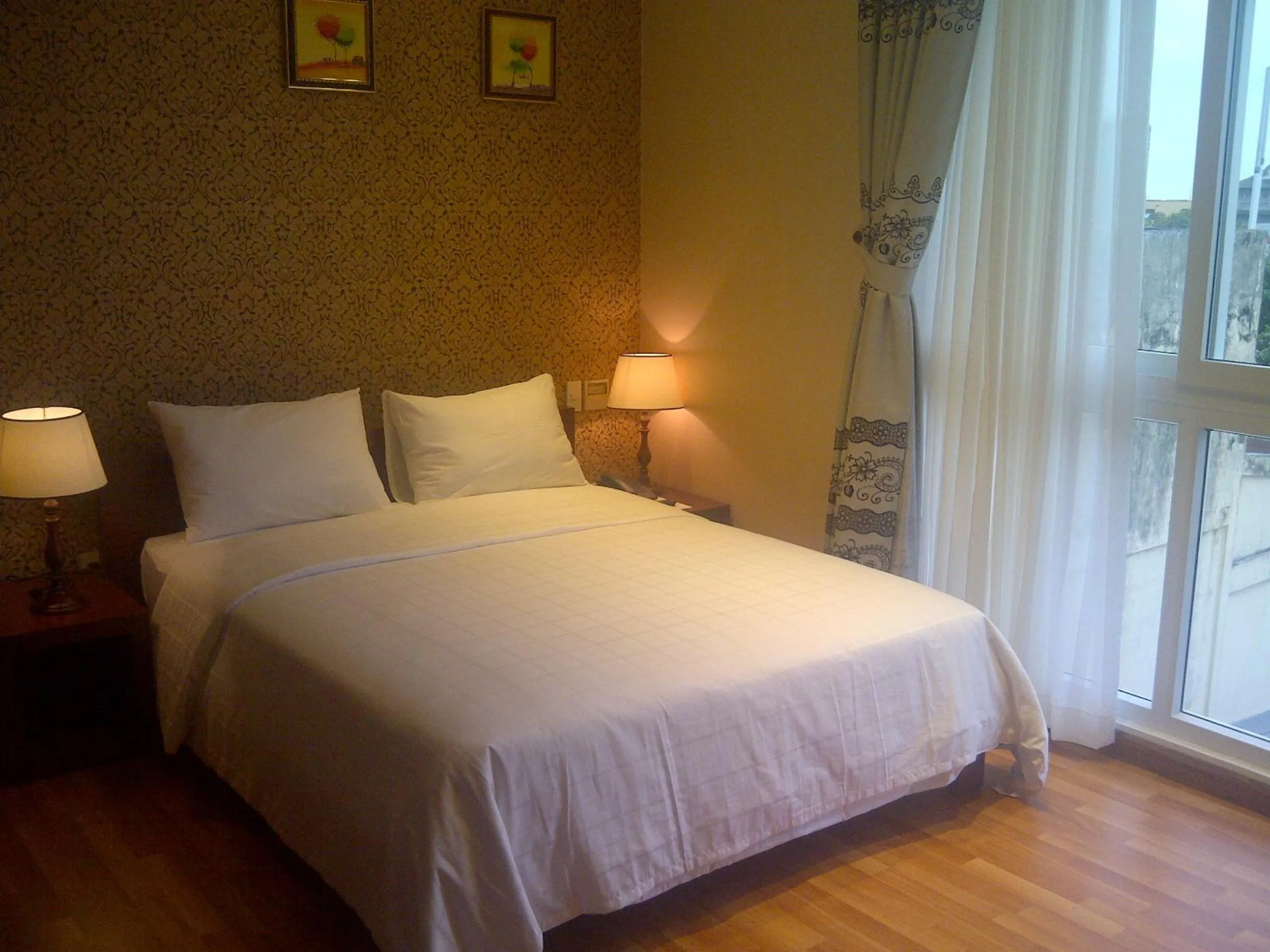 Bed in Anh Dao Mekong Hotel