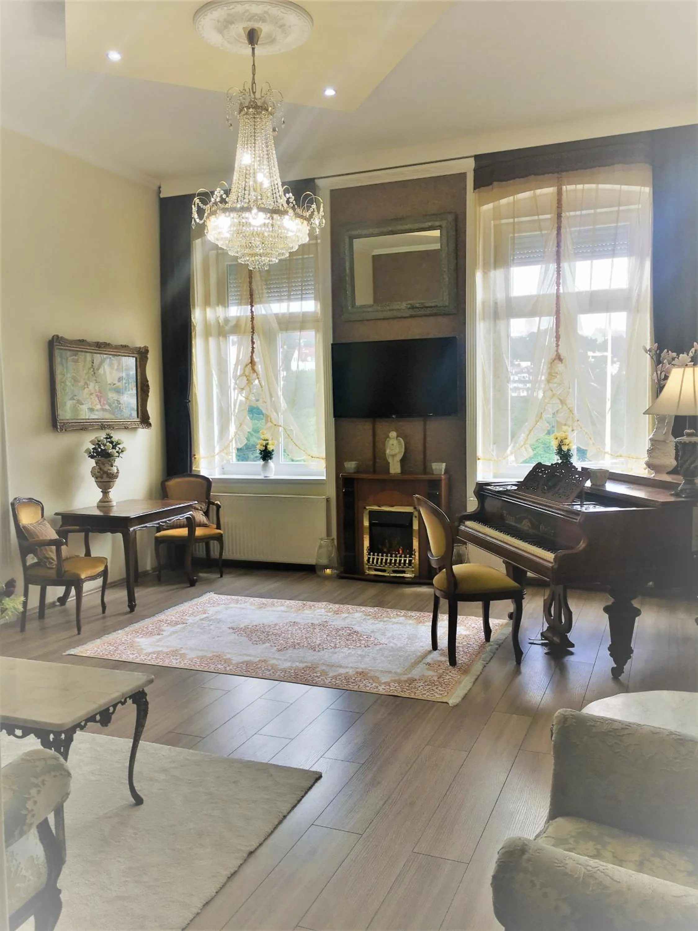 Living room in Logod Panorama Apartman