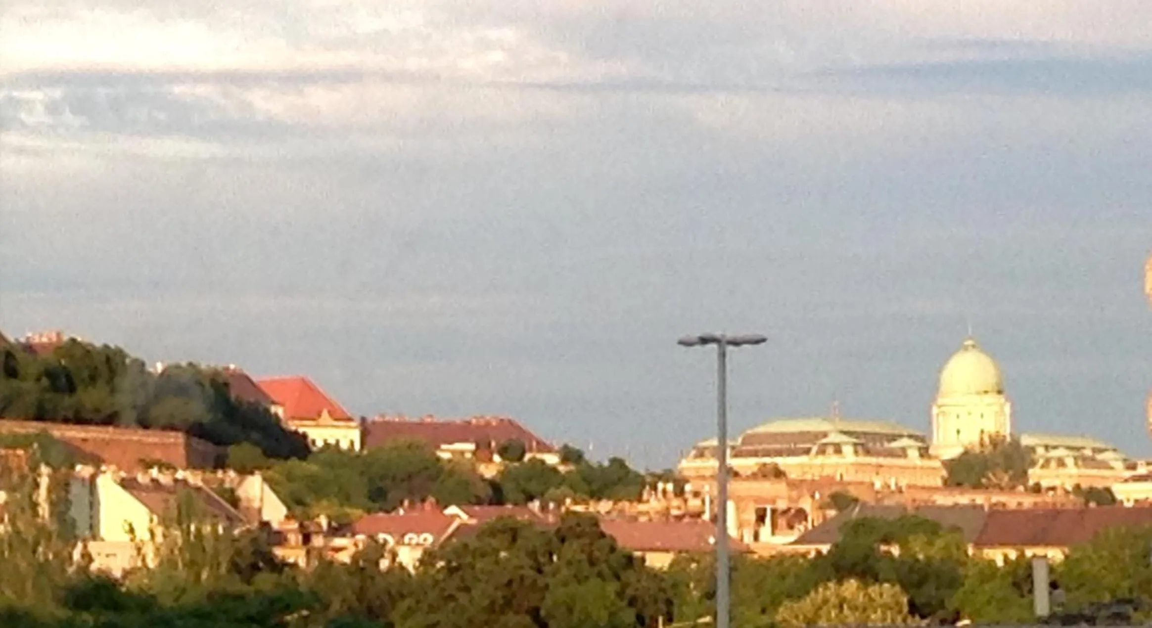 City view in Logod Panorama Apartman