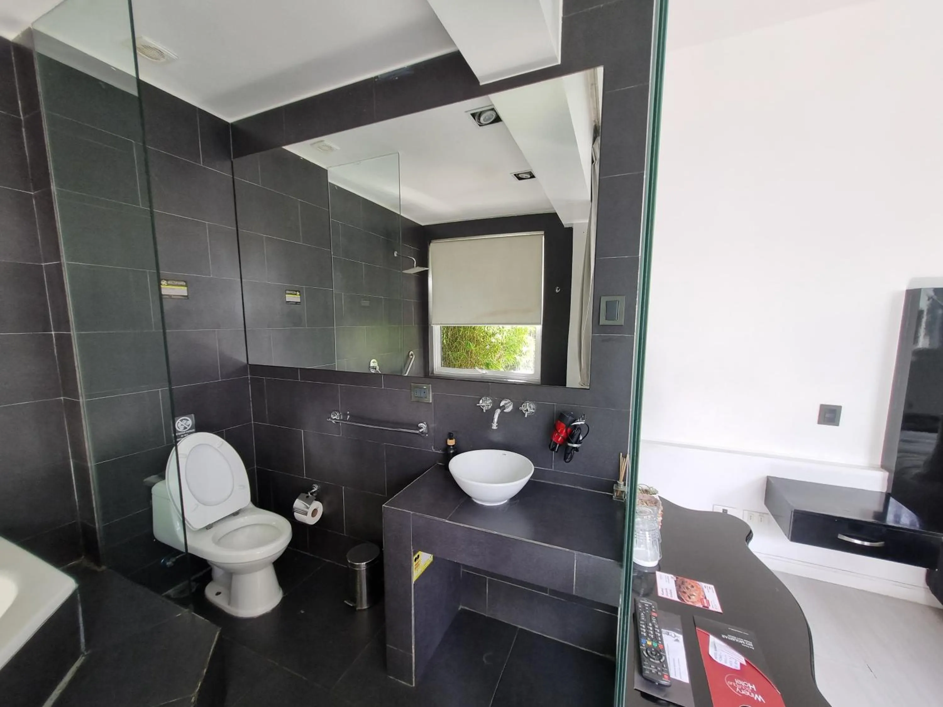 Shower in Winery Hotel Boutique