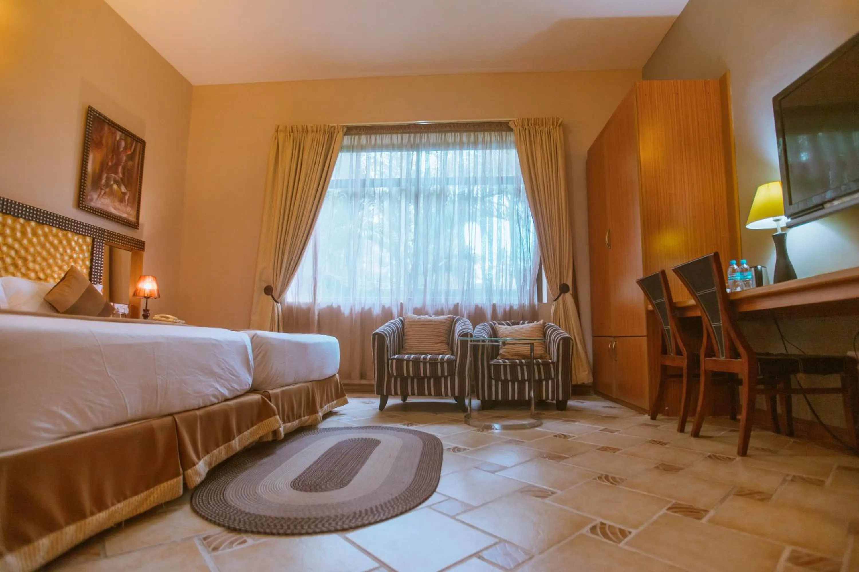 Bed in The Amariah Hotel & Apartments Mikocheni