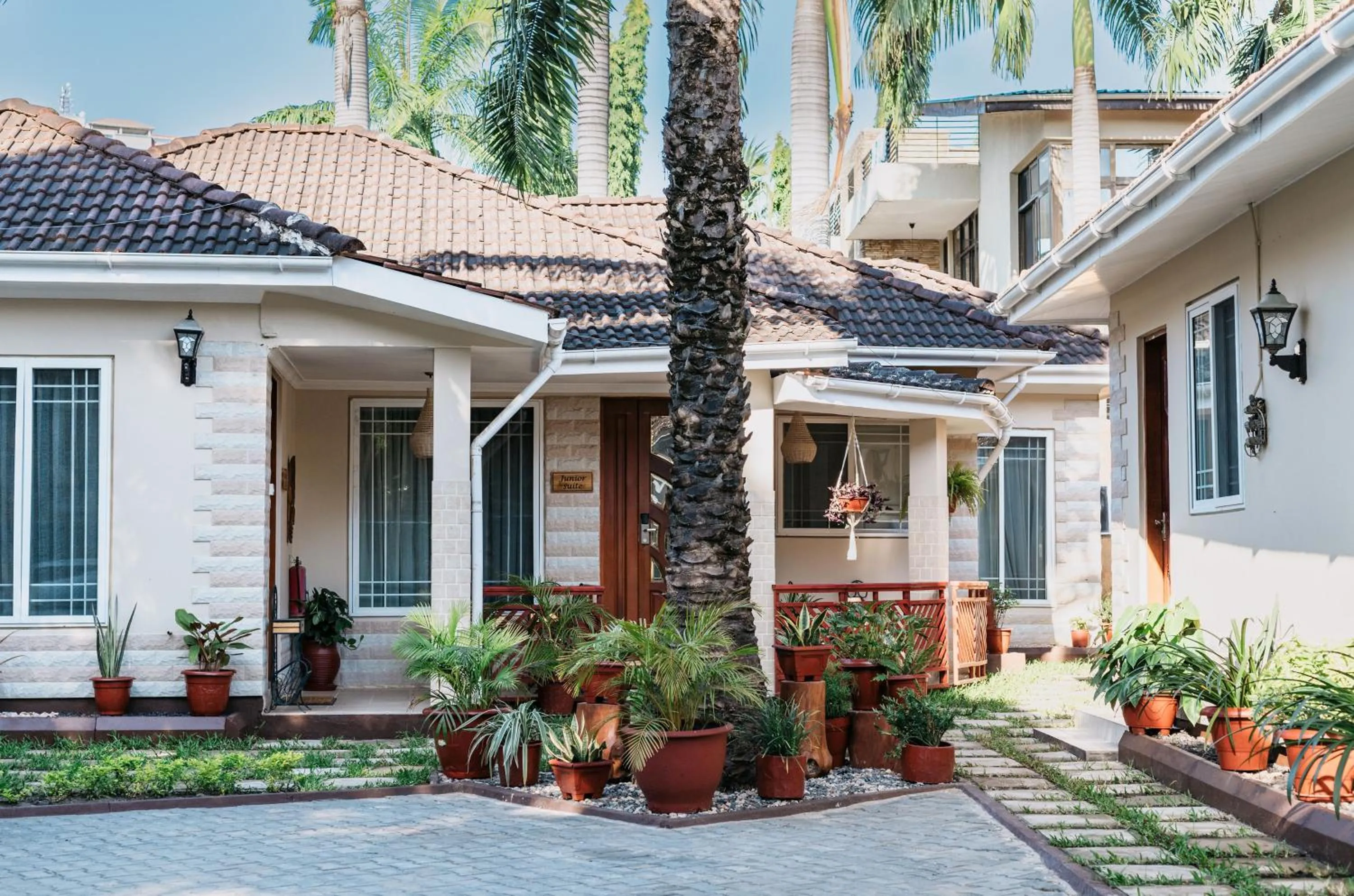 Property building in The Amariah Hotel & Apartments Mikocheni