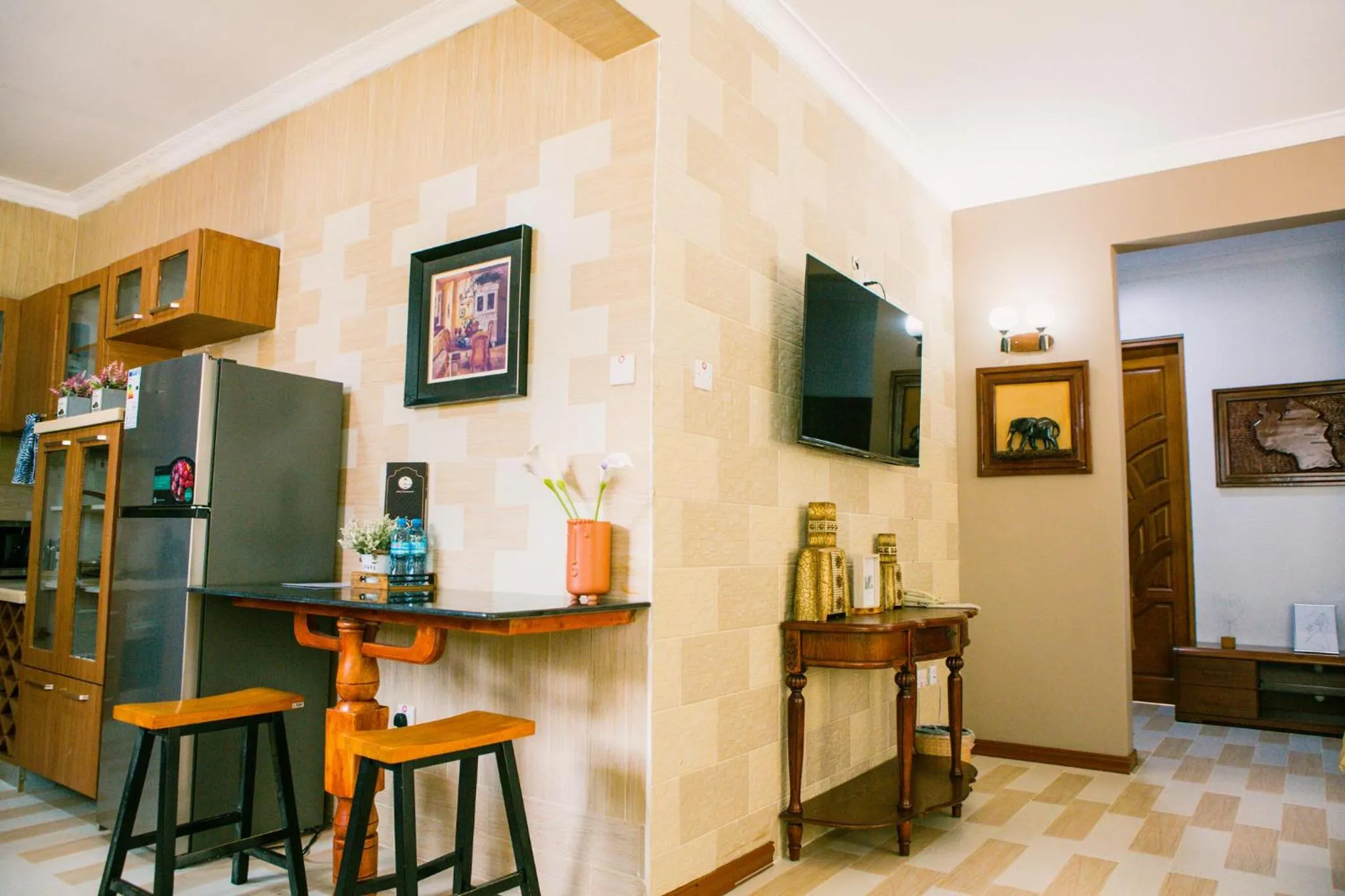 TV and multimedia in The Amariah Hotel & Apartments Mikocheni