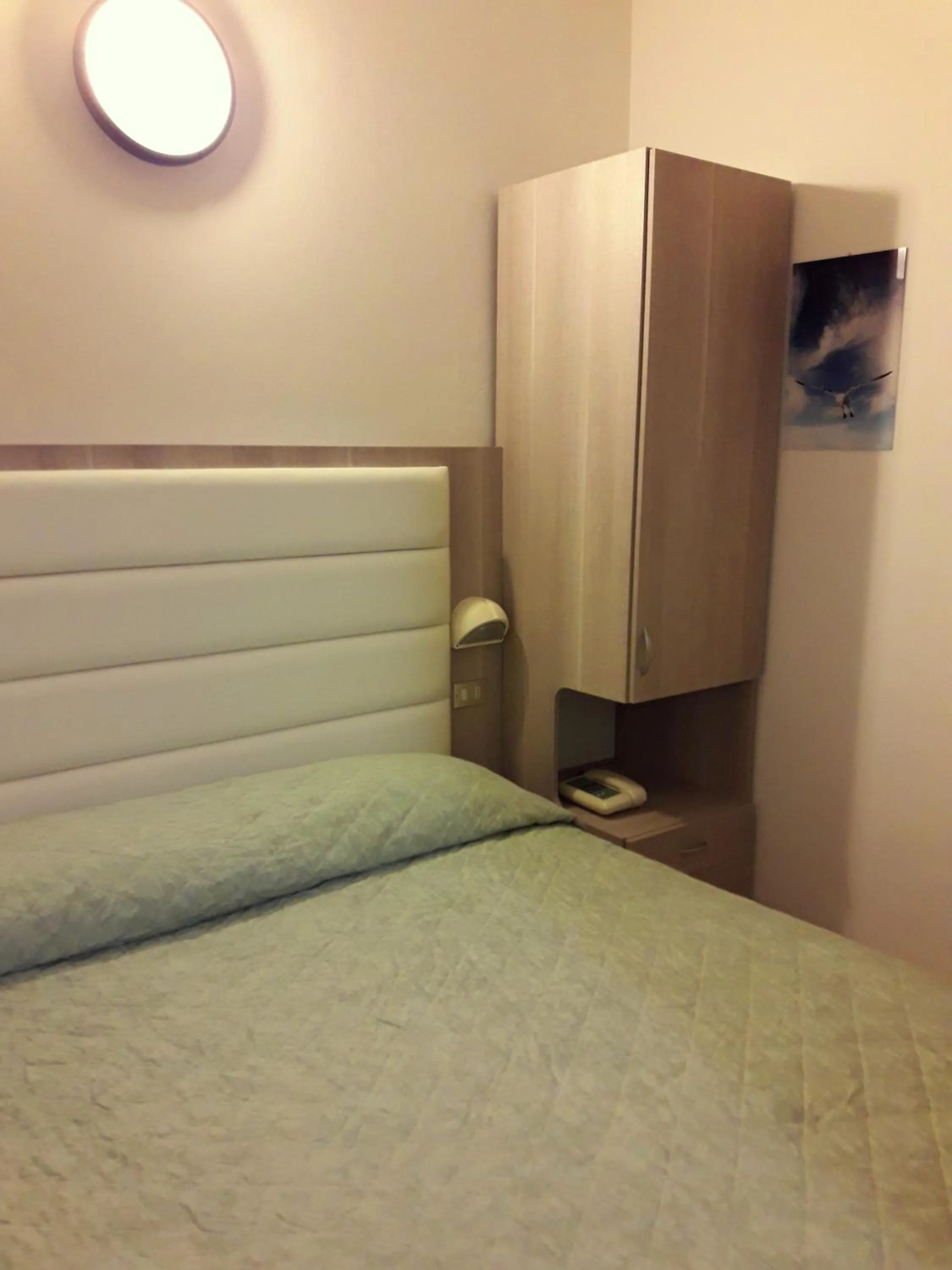 Decorative detail, Bed in Hotel Imperiale