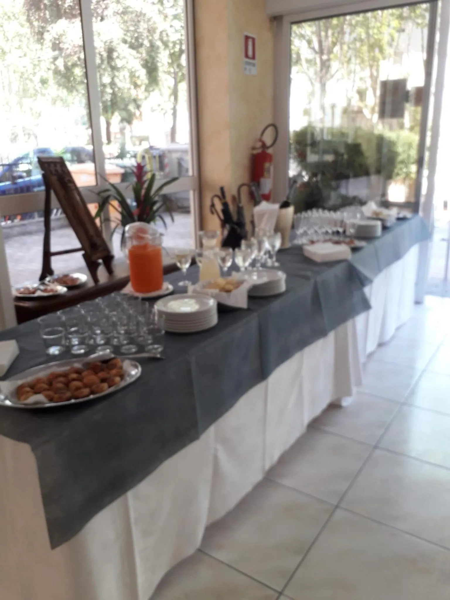 Food and drinks in Hotel Imperiale