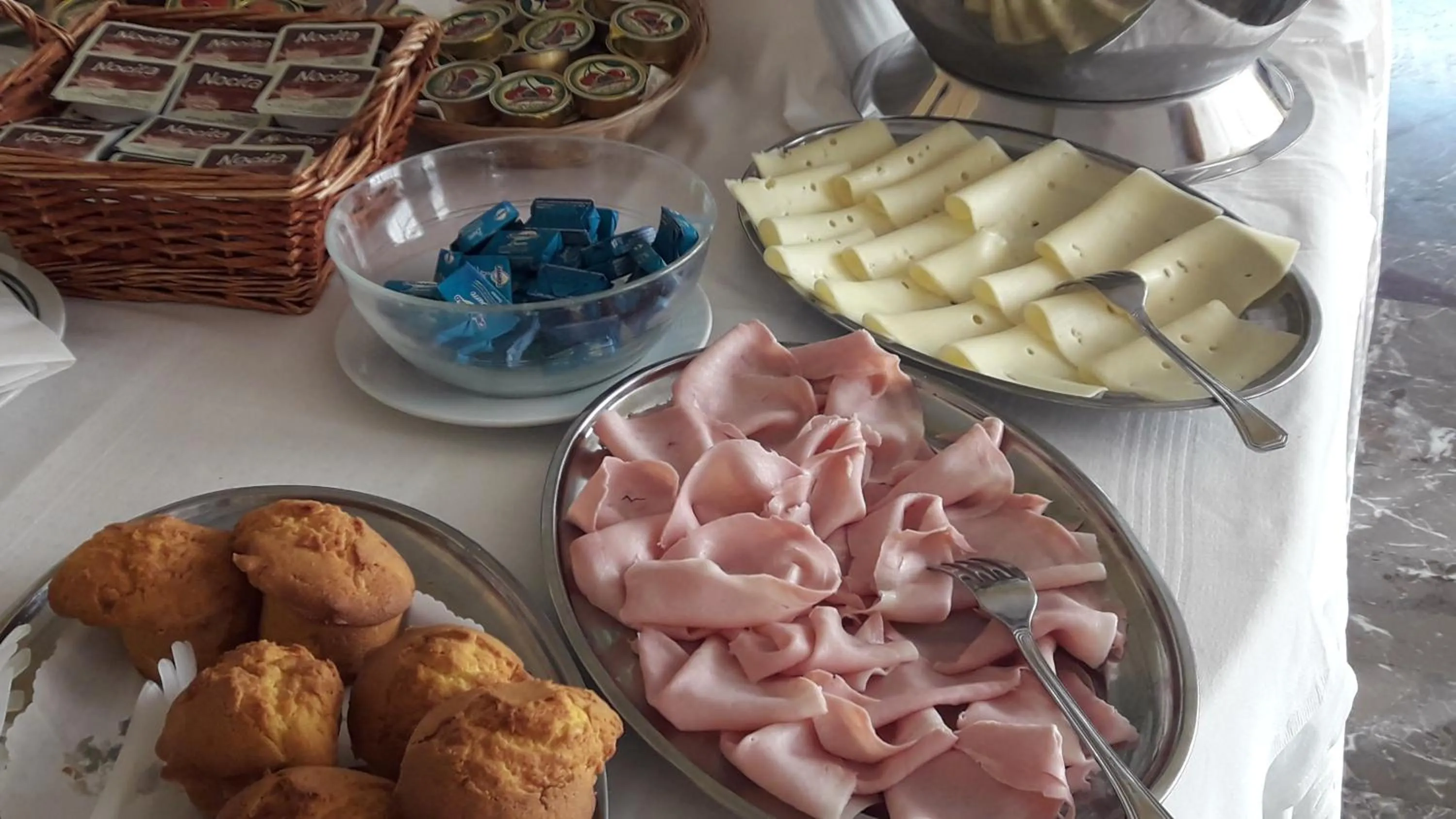 Breakfast in Hotel Imperiale