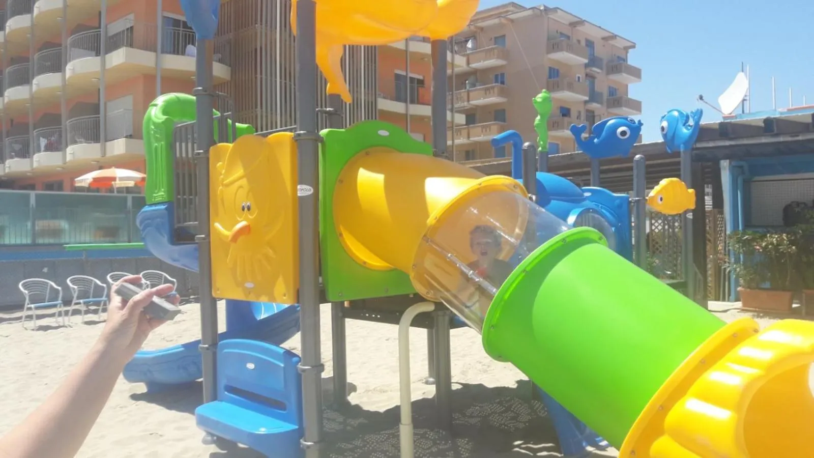 Children play ground in Hotel Imperiale