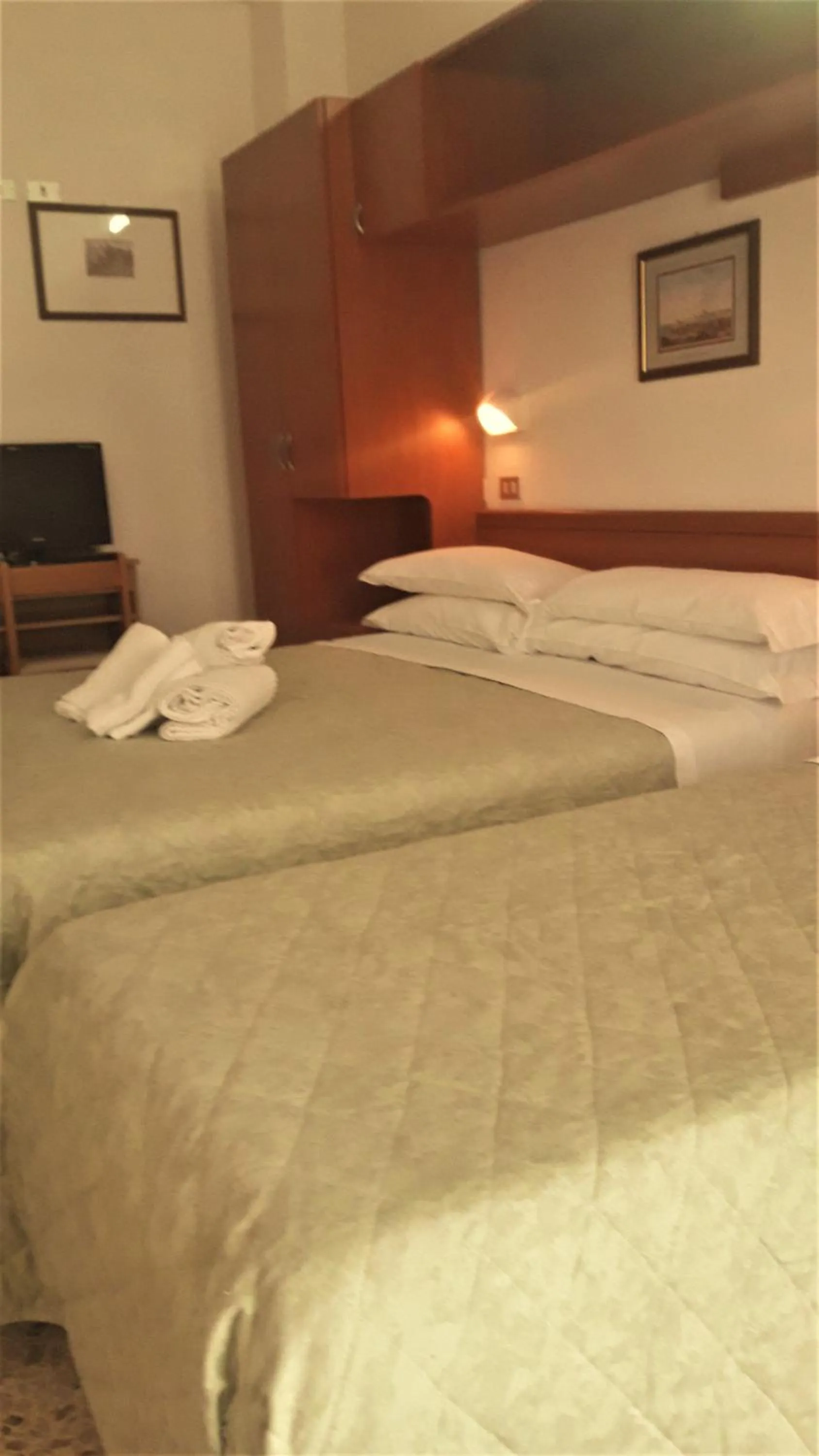 Bed in Hotel Imperiale