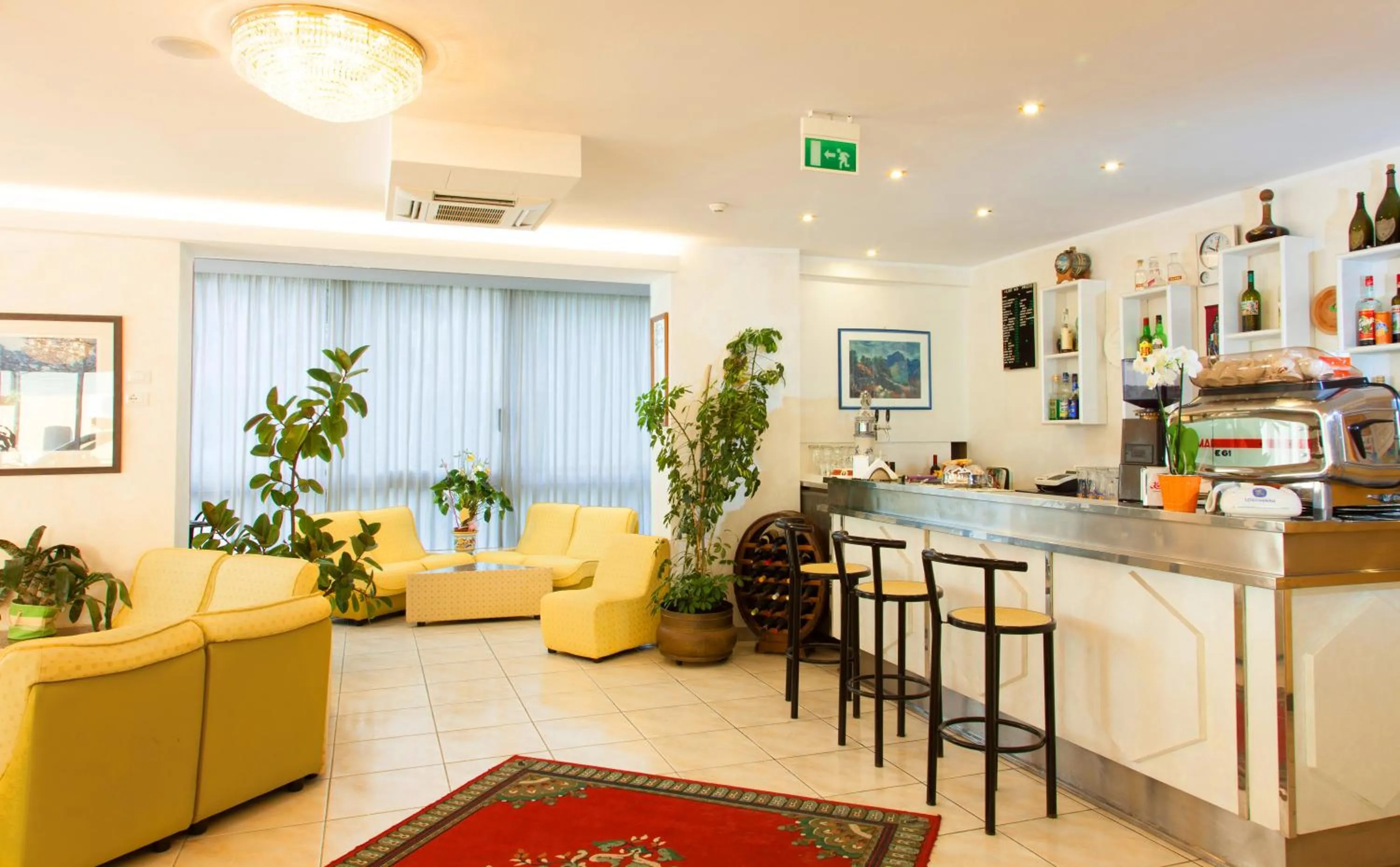 Lounge or bar in Hotel Imperiale