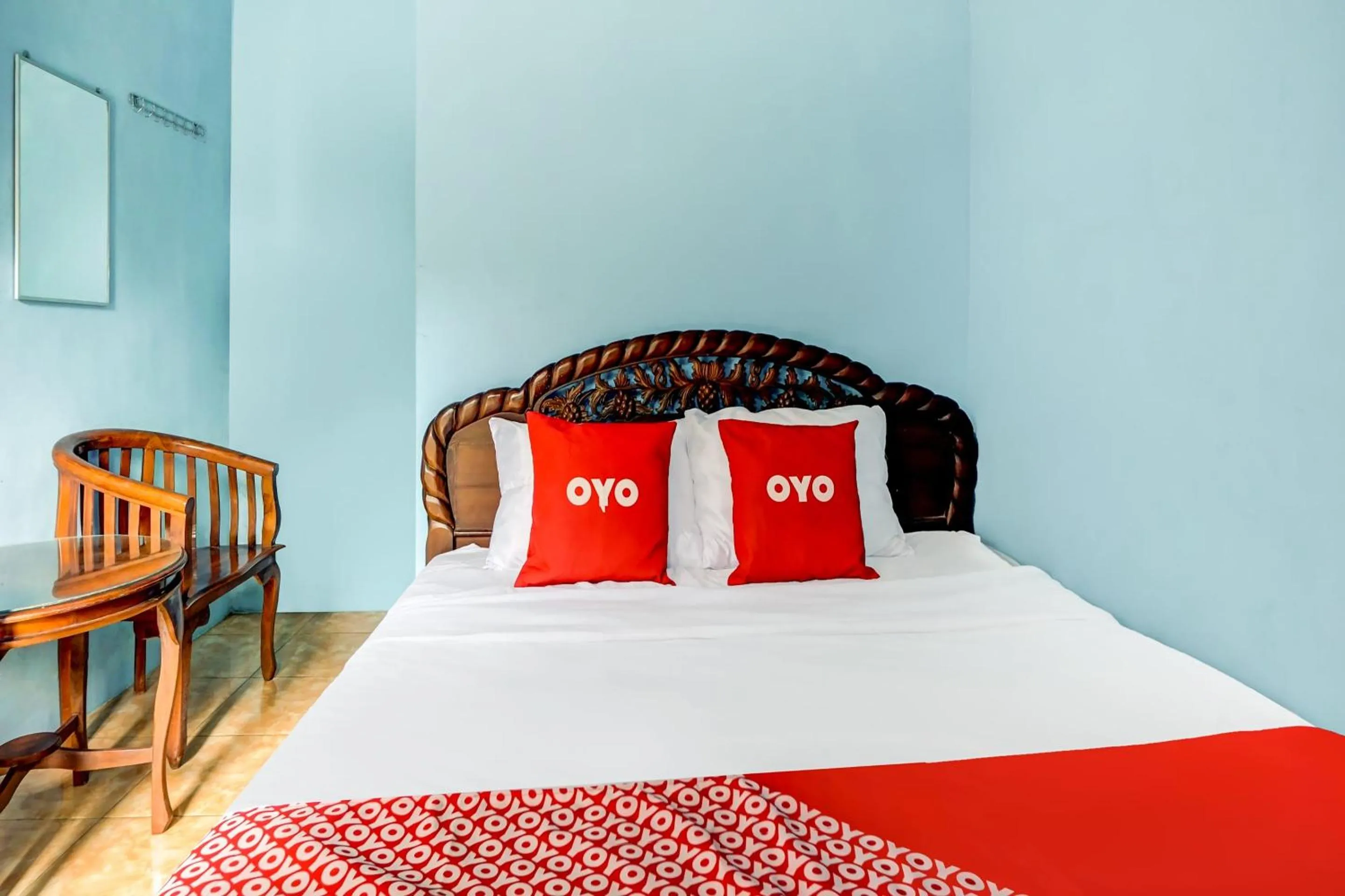 Bedroom, Bed in OYO Life 90879 Ara Predator Funpark