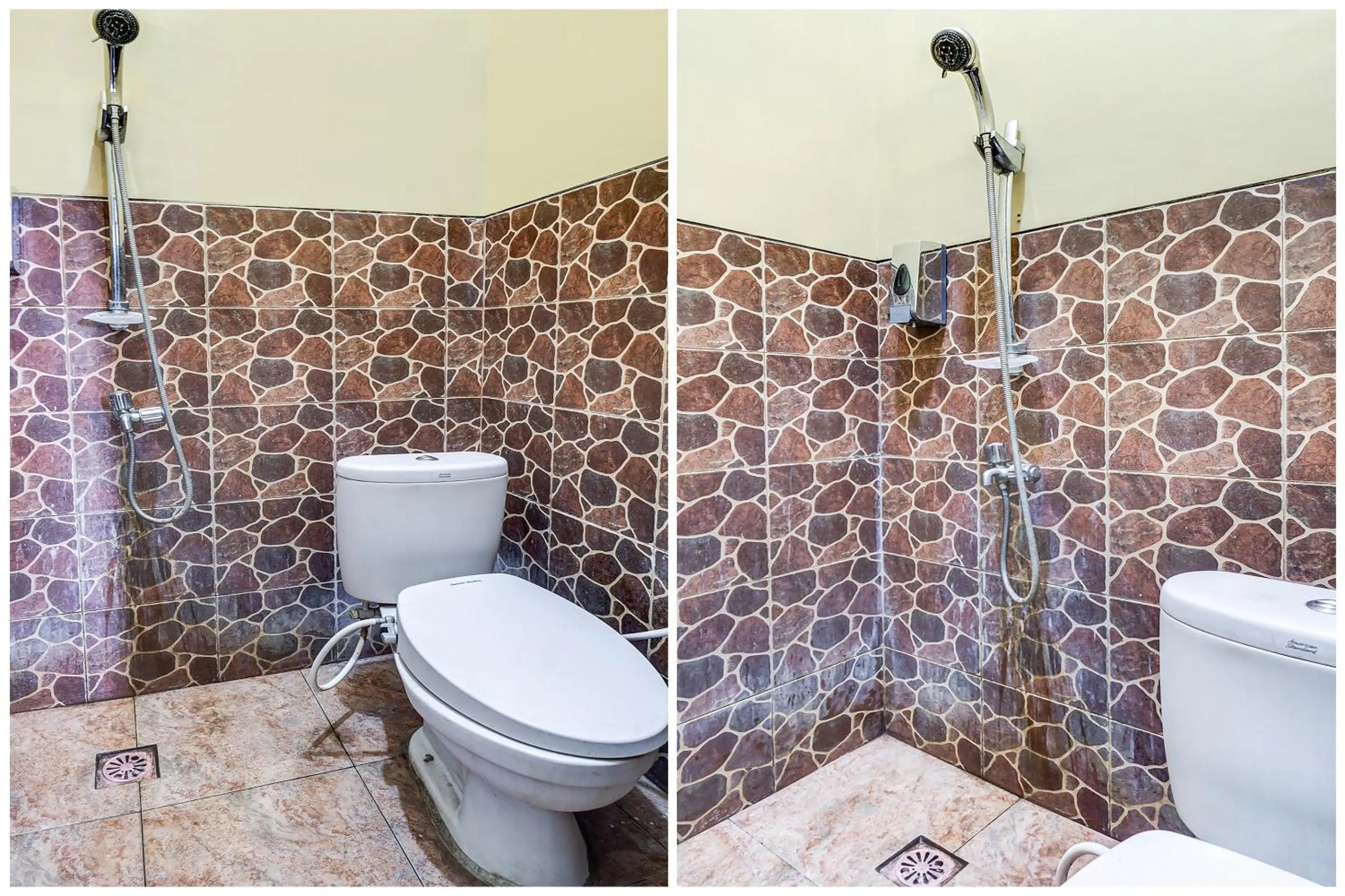 Bathroom in OYO Life 90879 Ara Predator Funpark