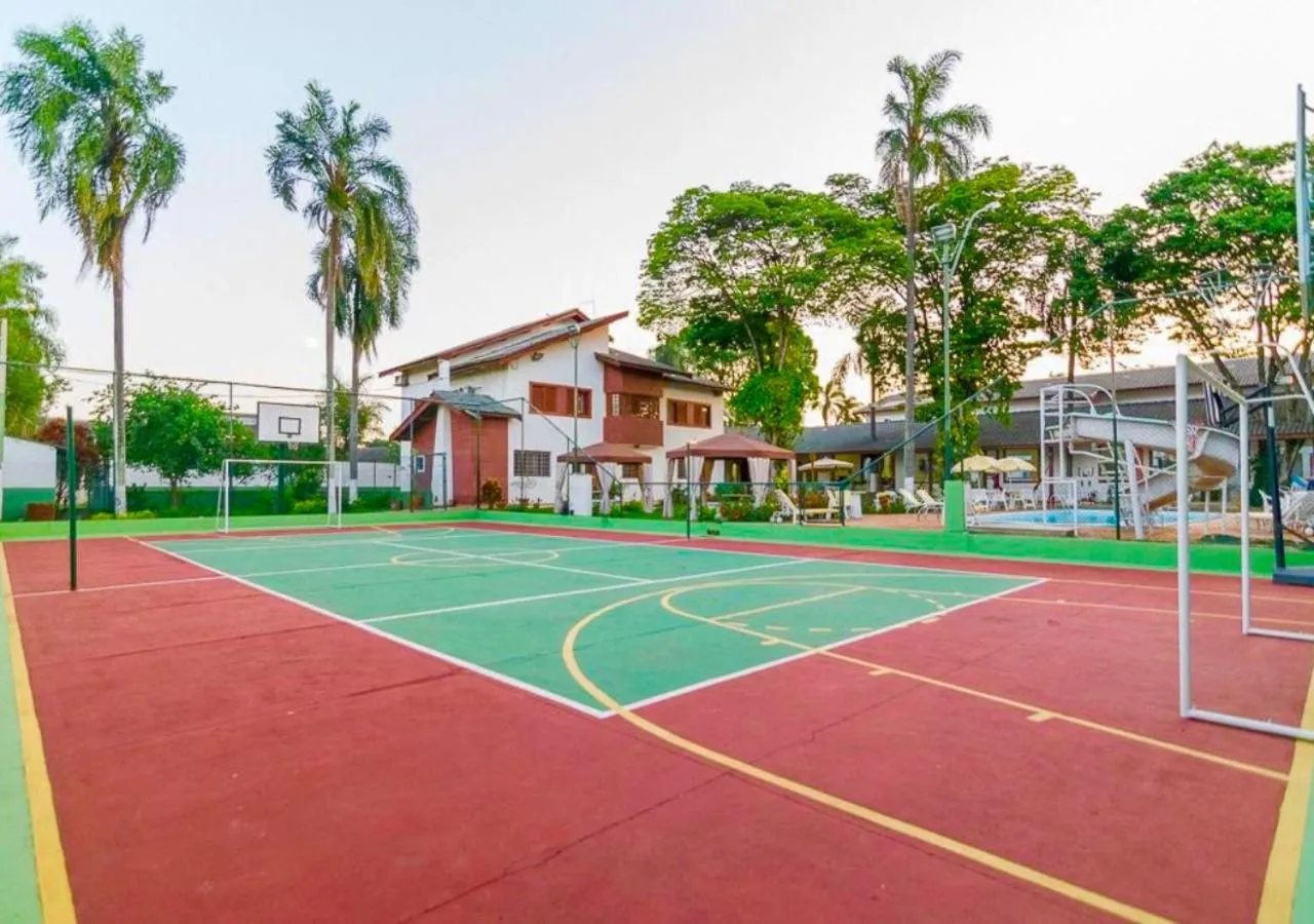 Tennis court in The Helvetia Polo Villa