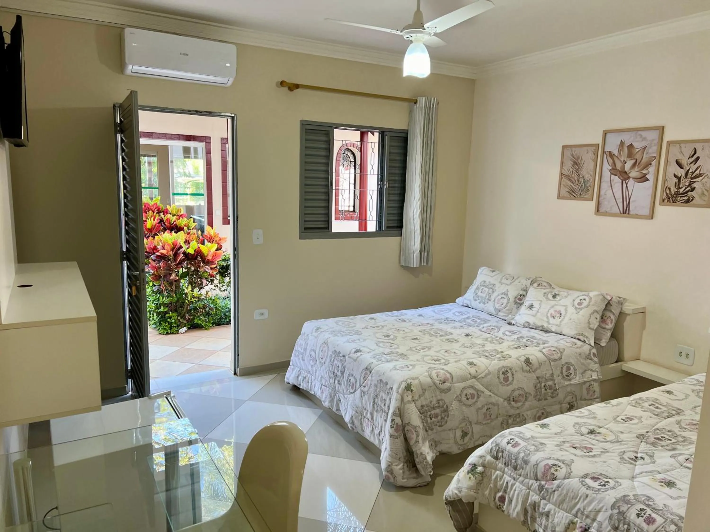Bed in The Helvetia Polo Villa