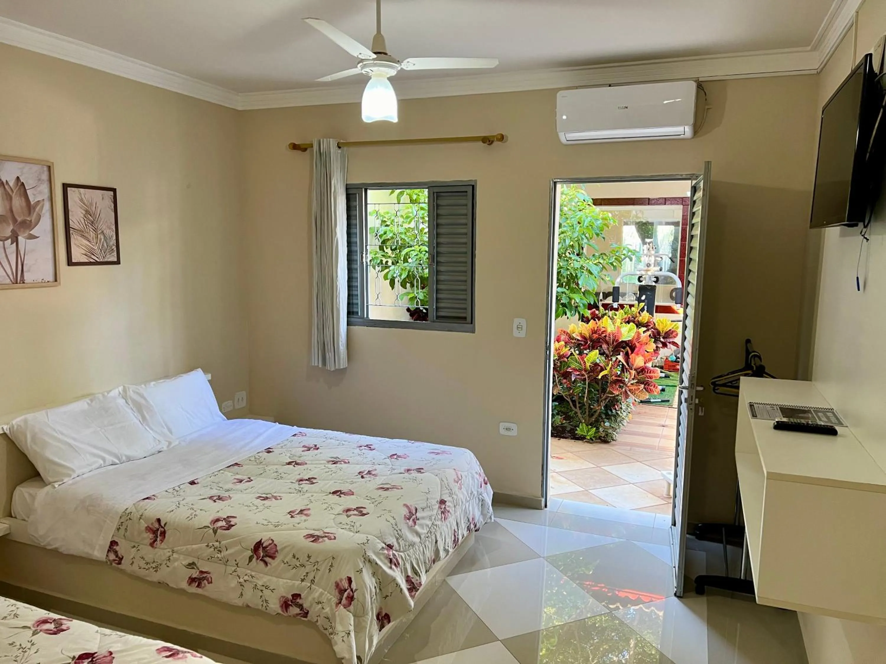 Bed in The Helvetia Polo Villa