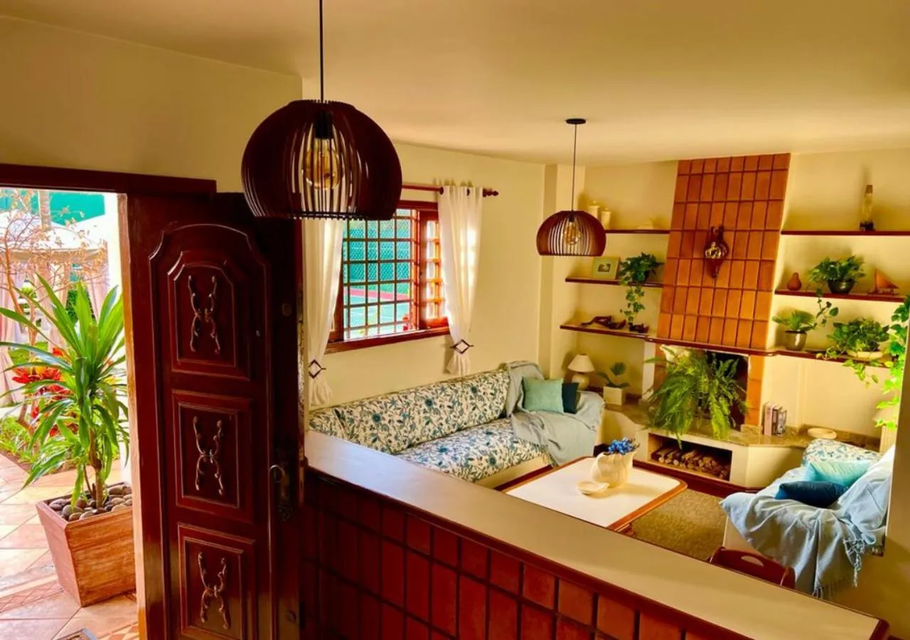 Living room in The Helvetia Polo Villa