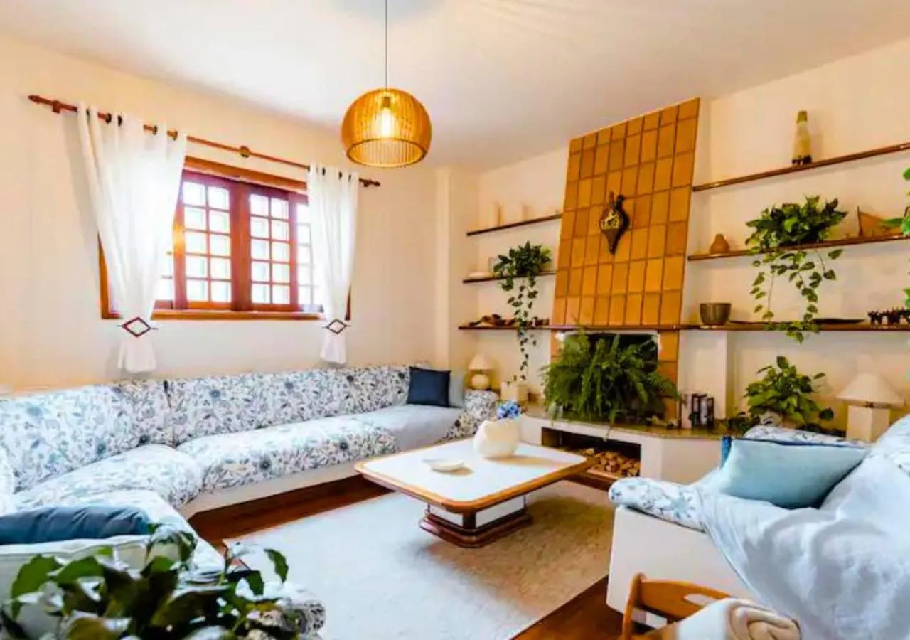Living room in The Helvetia Polo Villa
