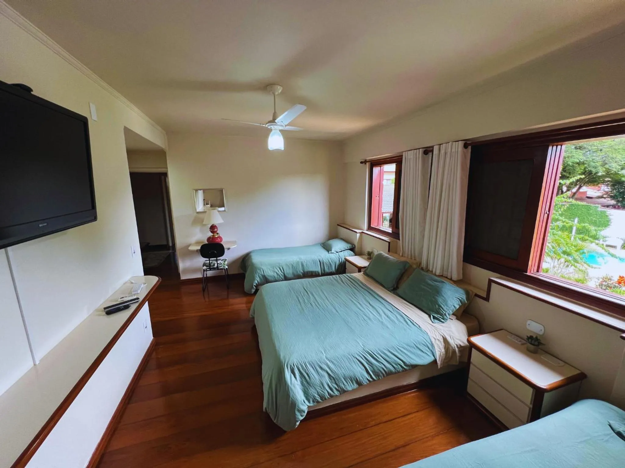 Bedroom, Bed in The Helvetia Polo Villa
