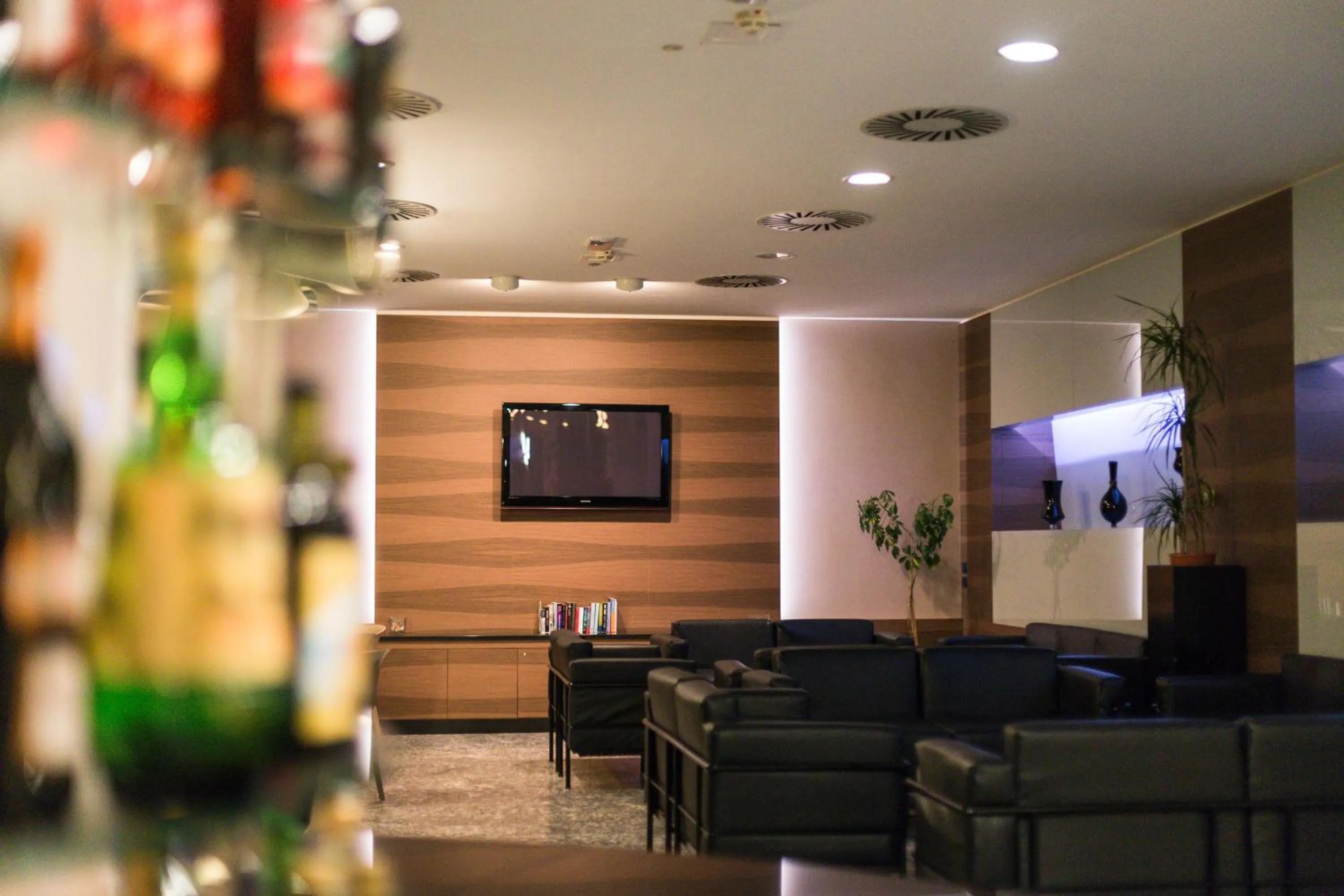 Communal lounge/ TV room in Waldorf Palace Hotel