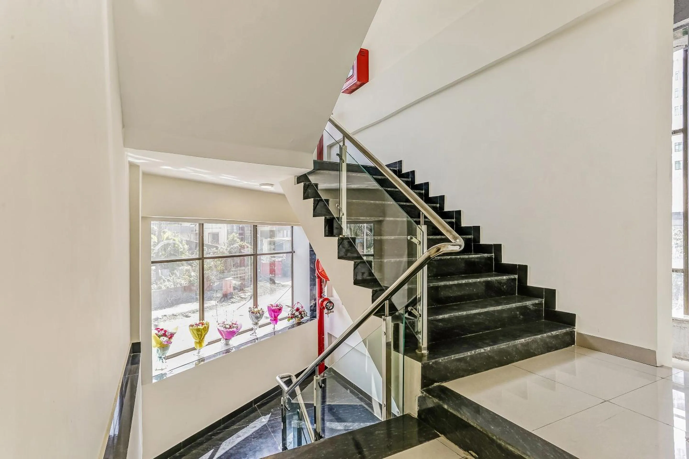 Lobby or reception in Capital O Geeta Palace