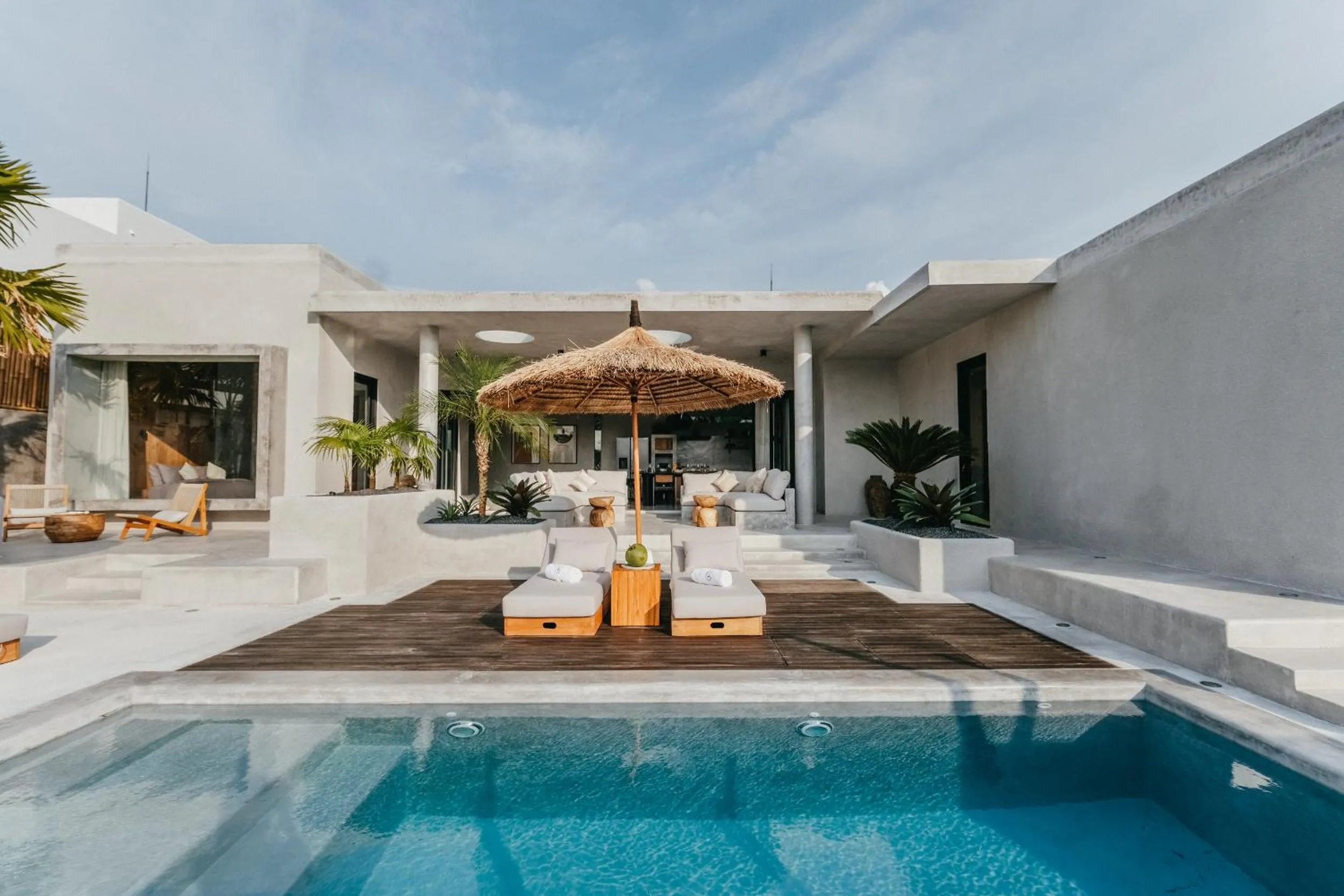 Property building in Concrete Retreat Villa