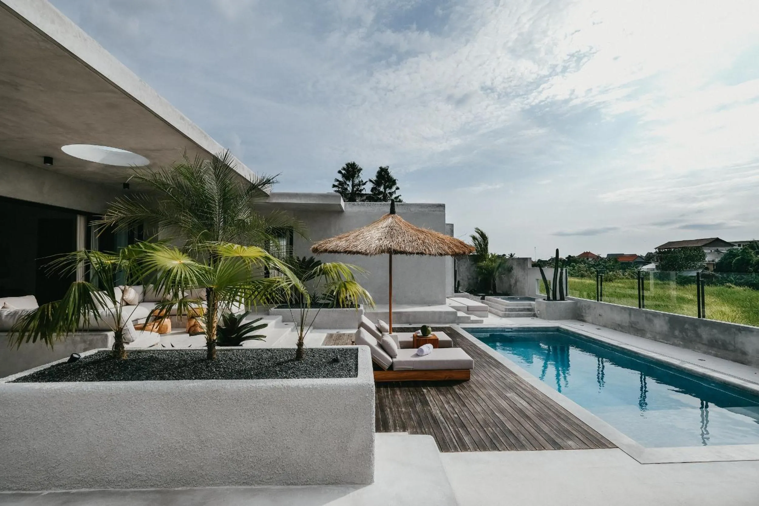 Property building in Concrete Retreat Villa