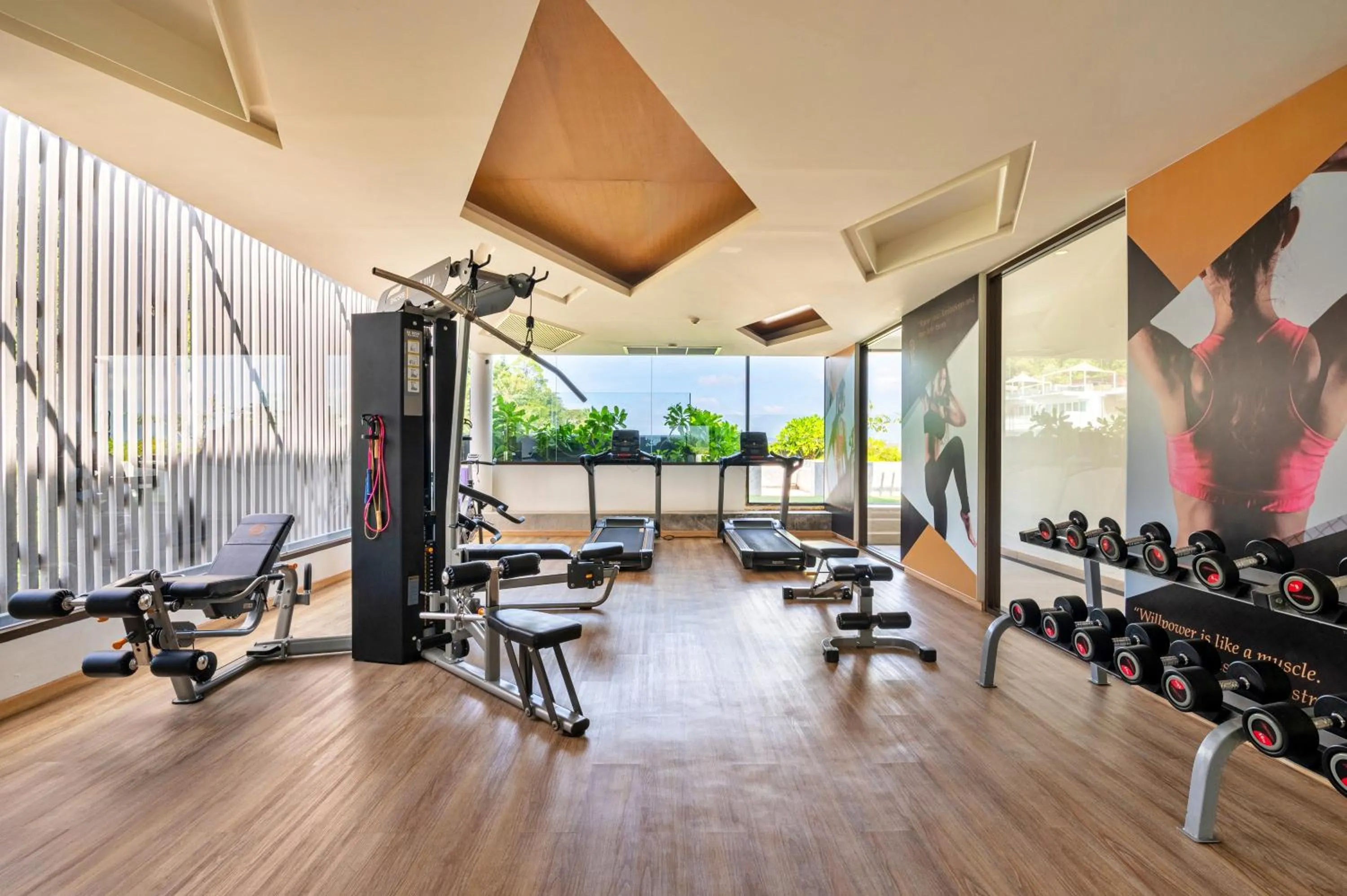 Fitness centre/facilities in Aristo 2 Phuket by RESAVA