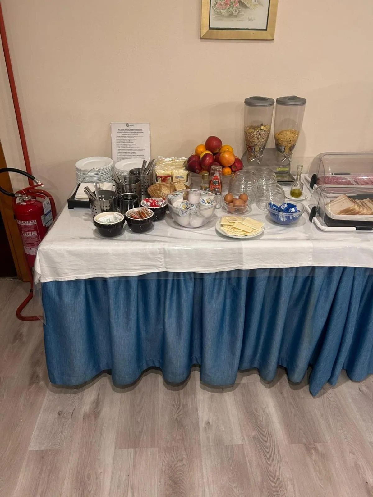 Breakfast in Hotel Bellevue