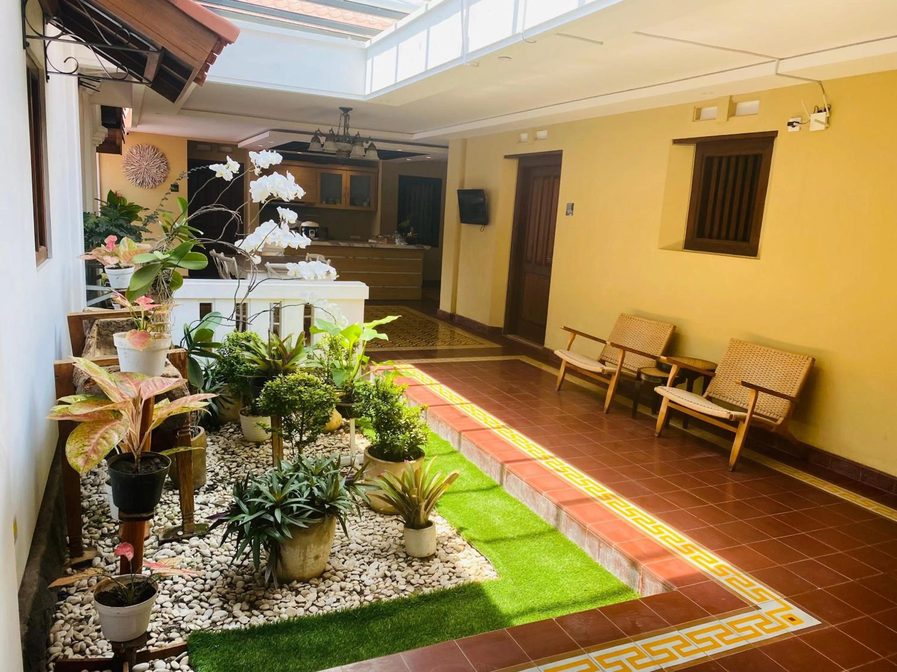 Garden view in Omah Siliran Heritage