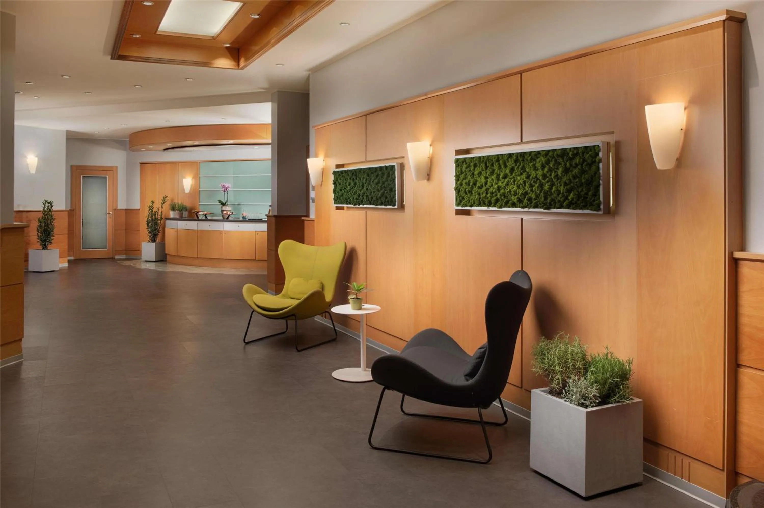 Lobby or reception in NH Milano Machiavelli