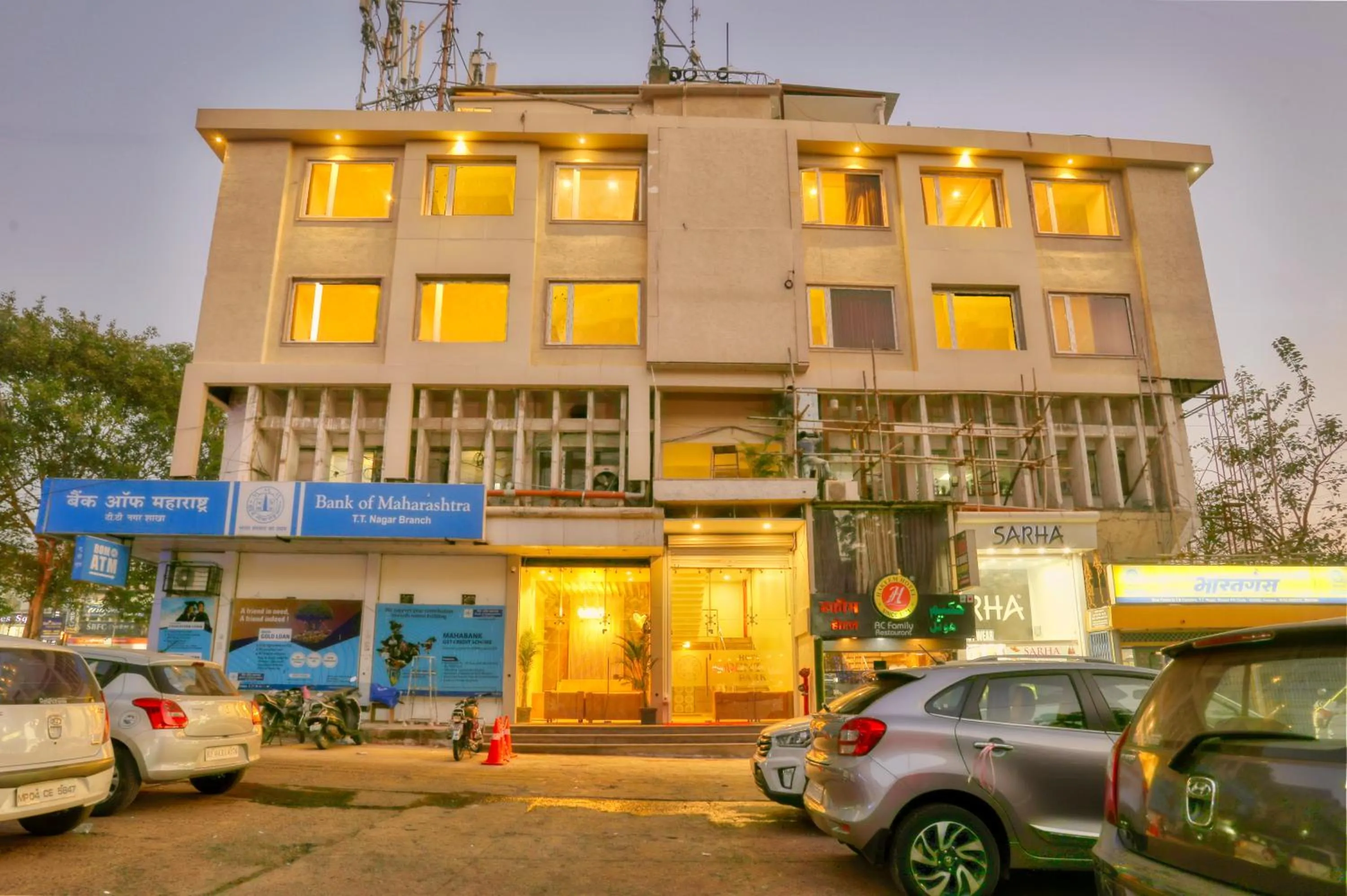 Property building in Hotel Centre Park Bhopal