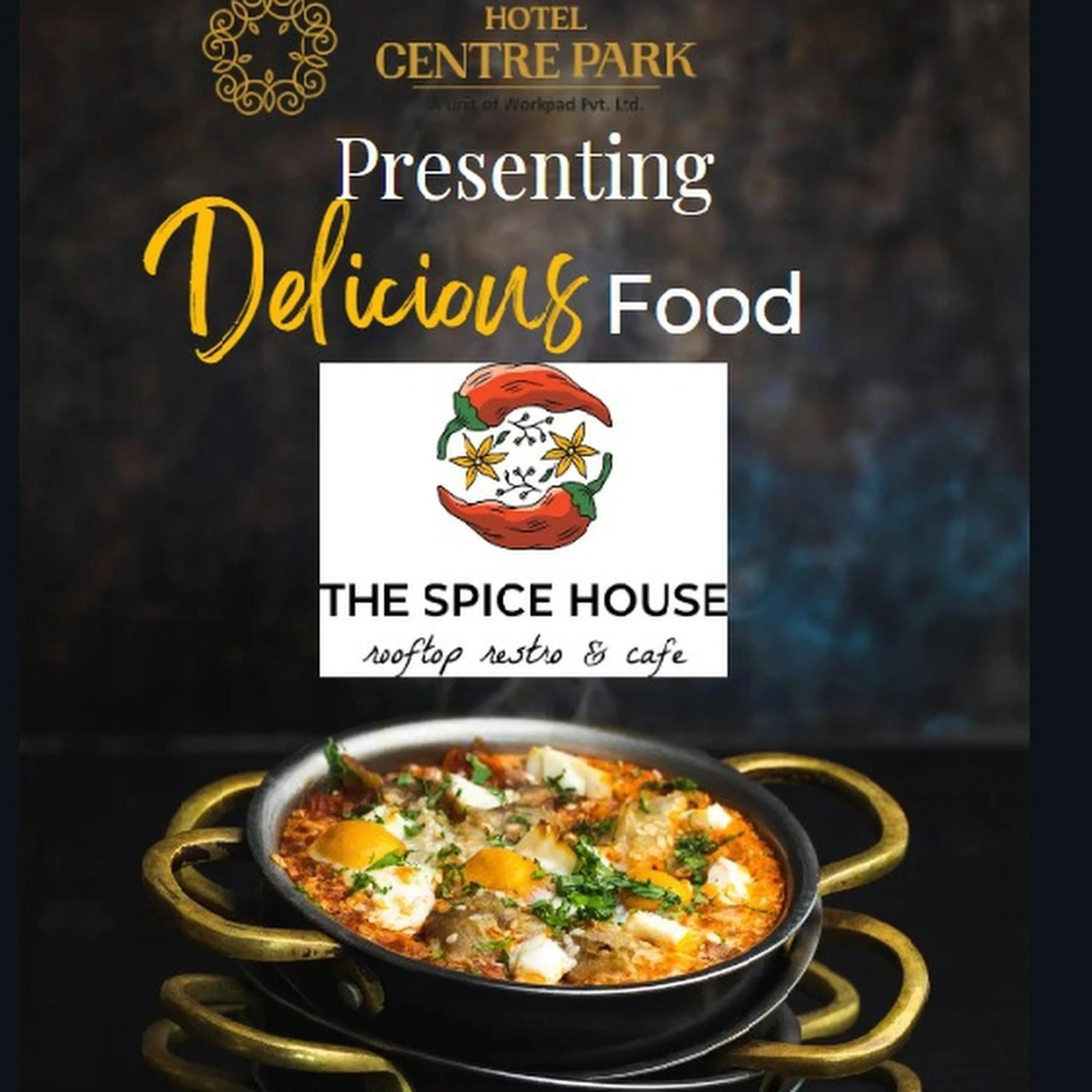 Restaurant/places to eat in Hotel Centre Park Bhopal