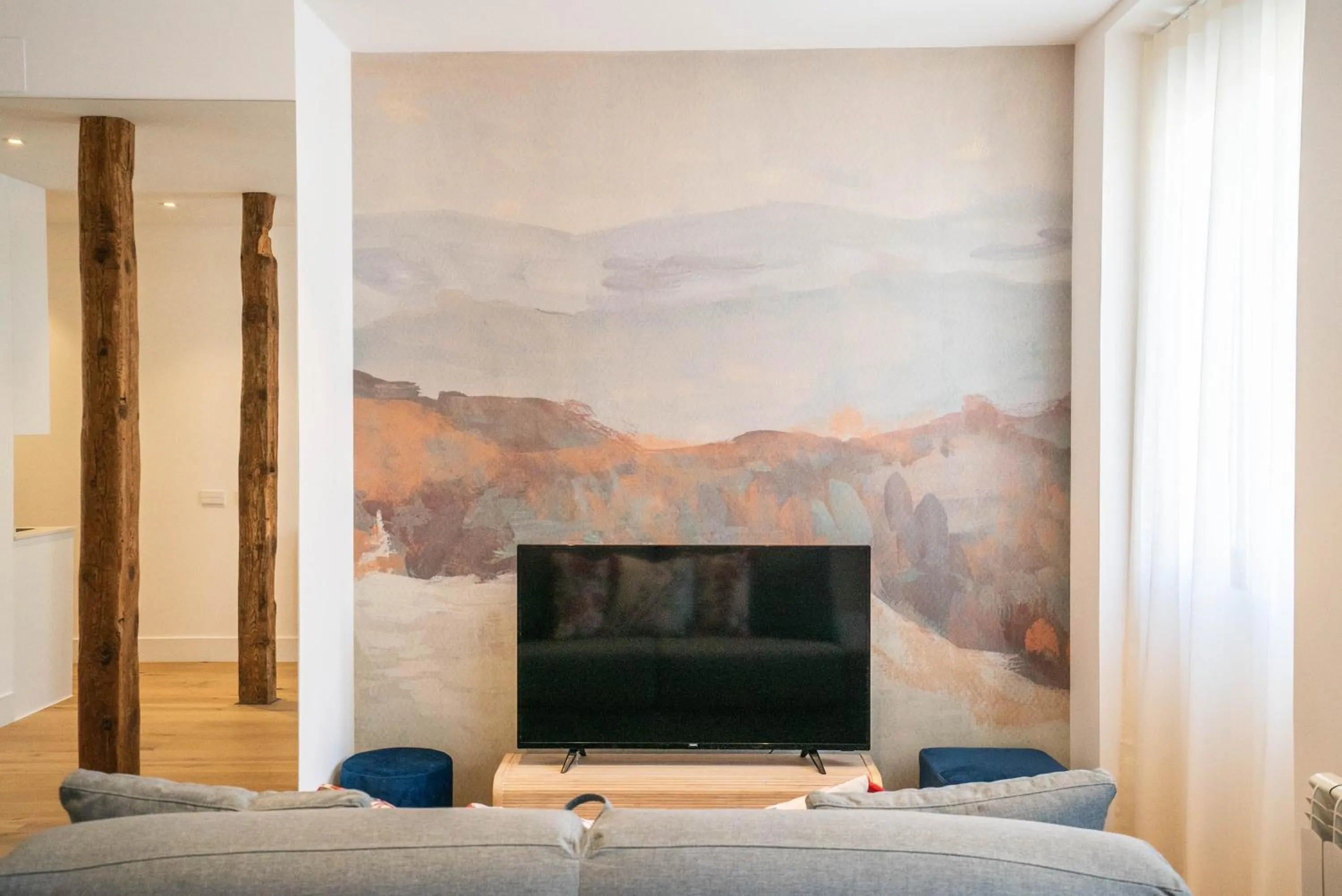 TV and multimedia in Smartr Madrid Gran Via Apartments