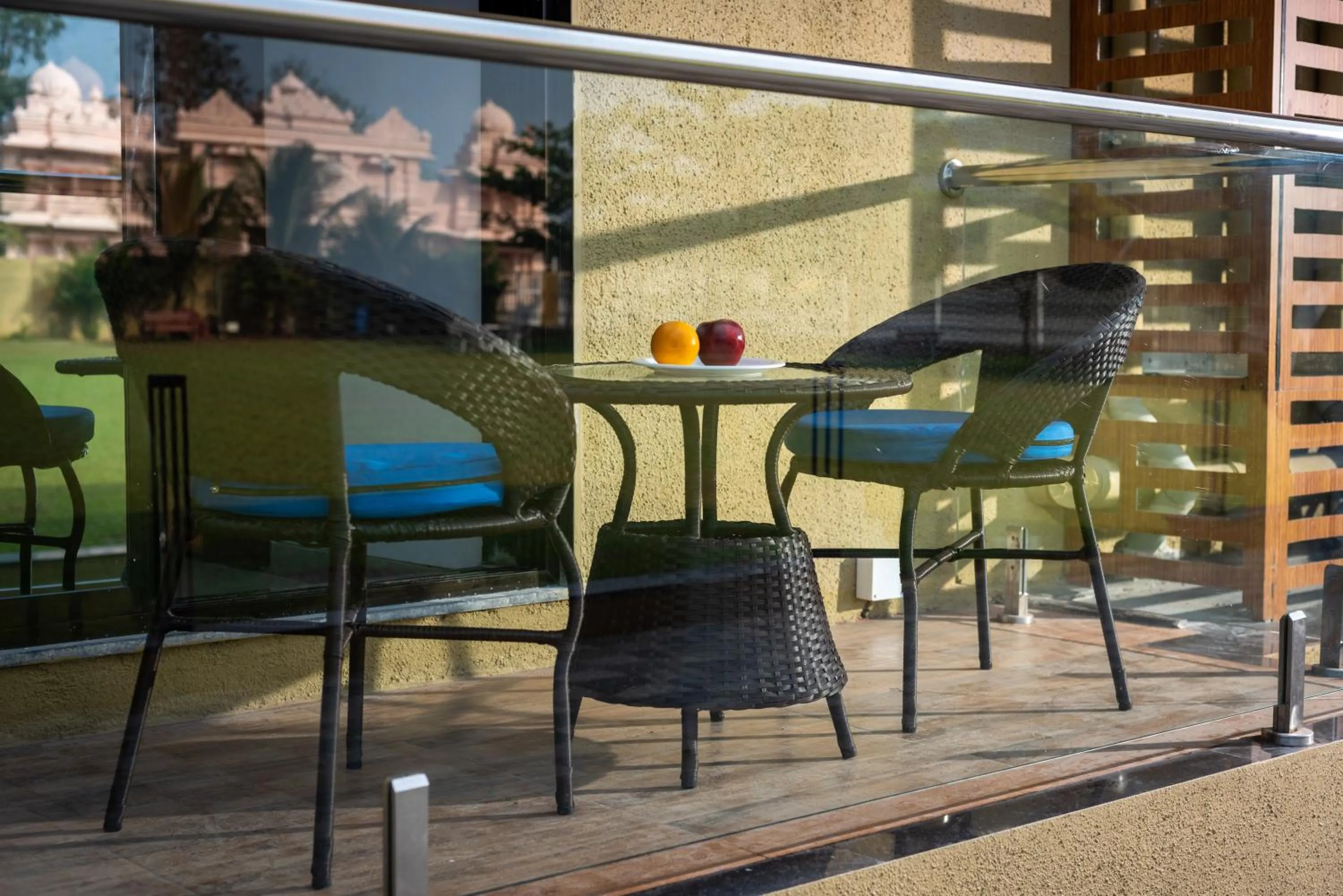 Balcony/Terrace in Paramount Riverfront Resort & Spa, Karjat