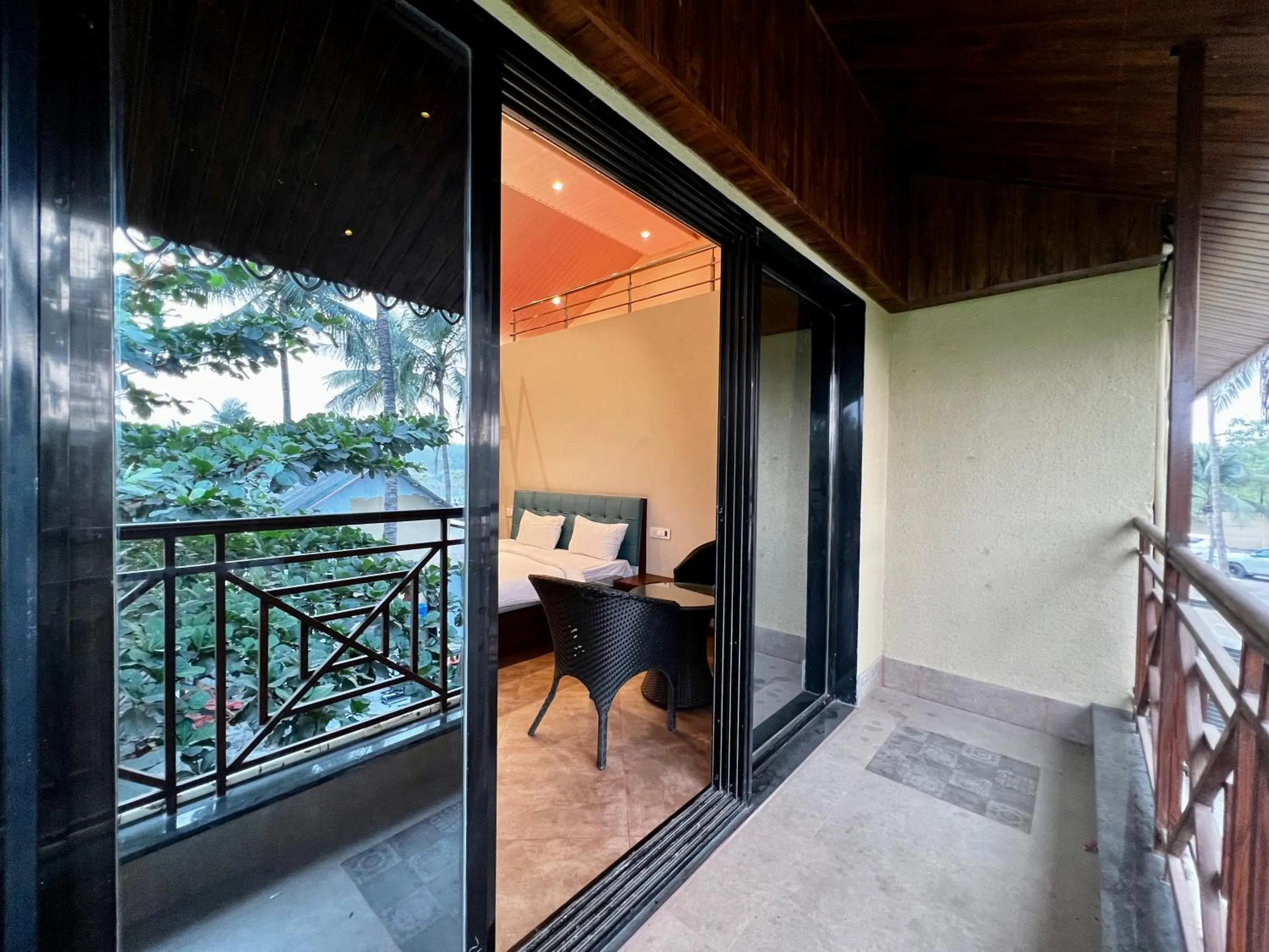 Balcony/Terrace in Paramount Riverfront Resort & Spa, Karjat