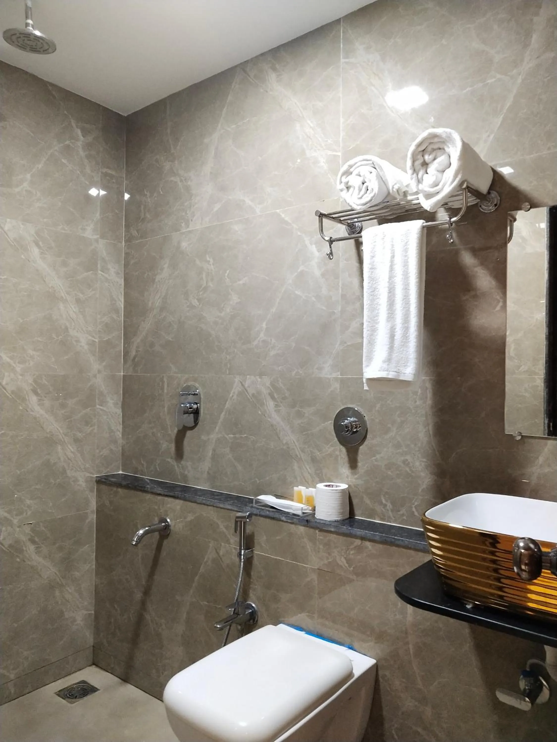 Bathroom in Paramount Riverfront Resort & Spa, Karjat