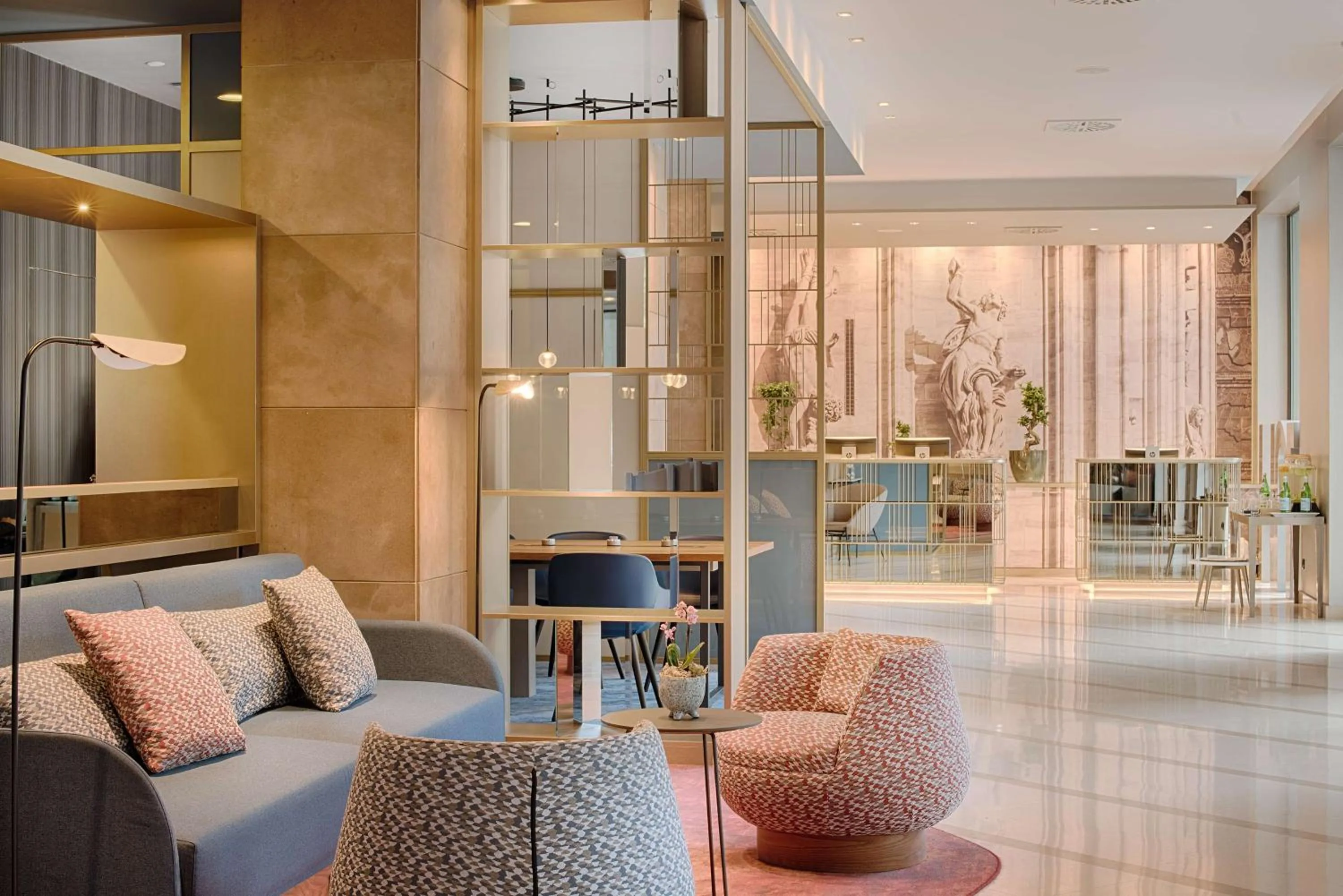 Lobby or reception in NH Collection Milano Touring