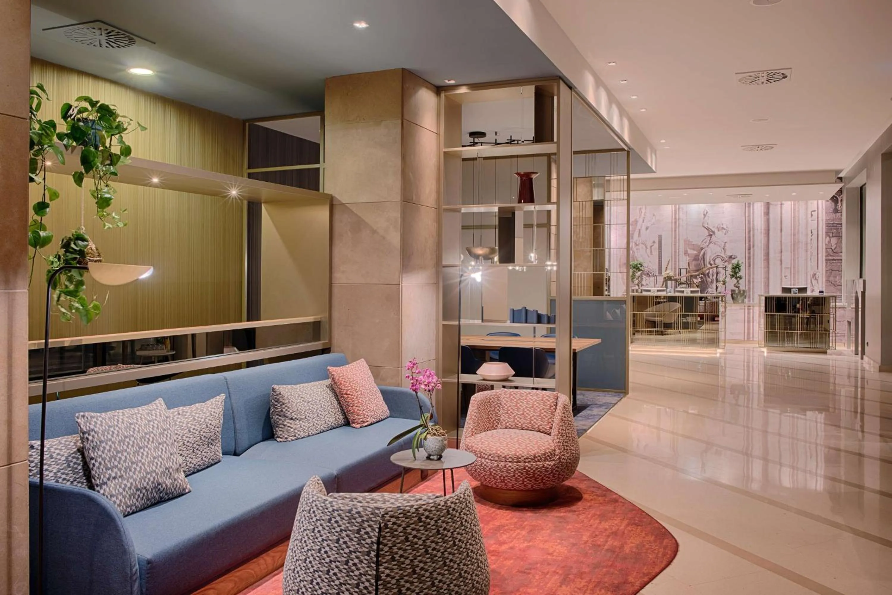 Lobby or reception in NH Collection Milano Touring