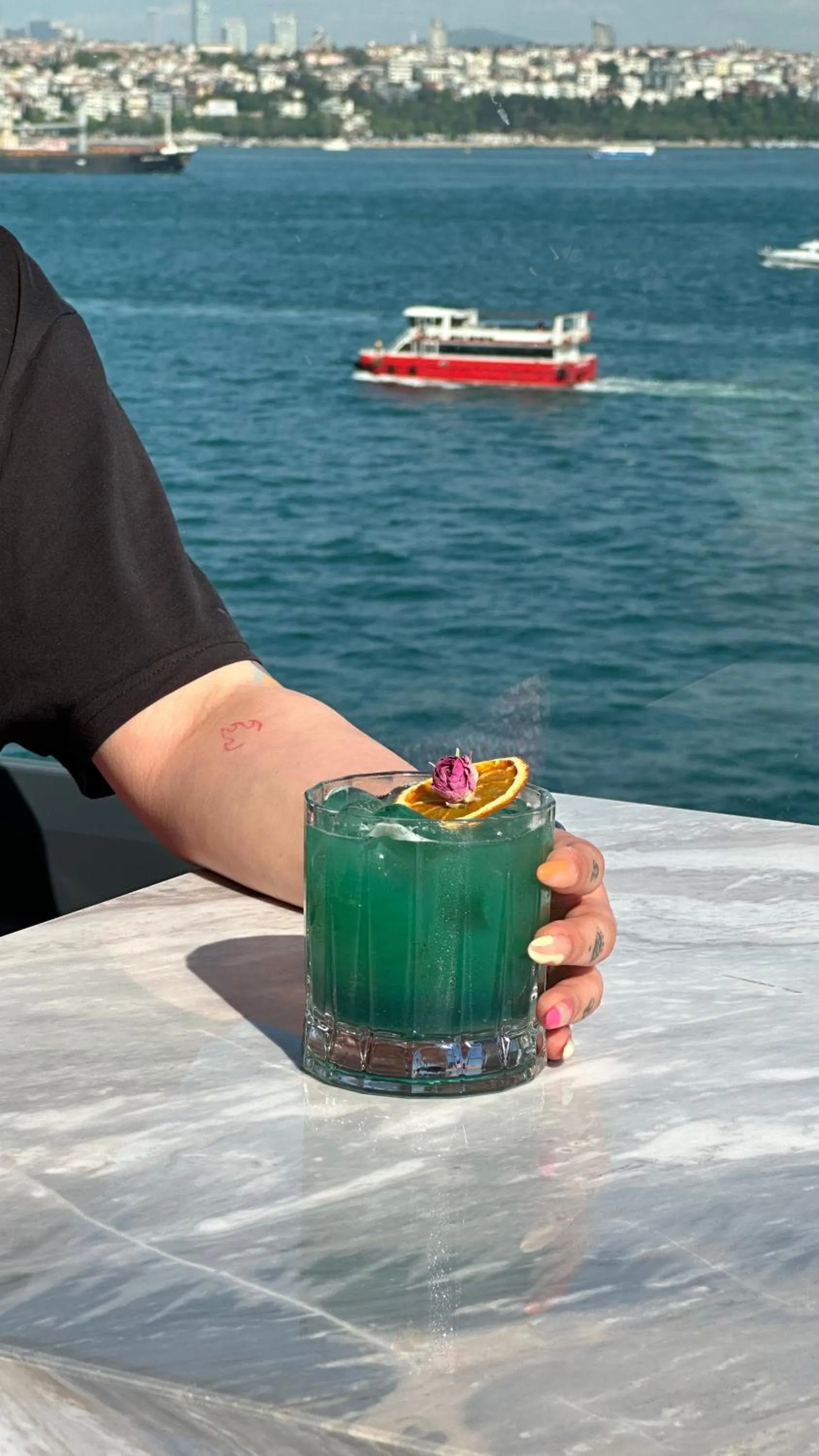 Food and drinks in Pera Bosphorus Hotel